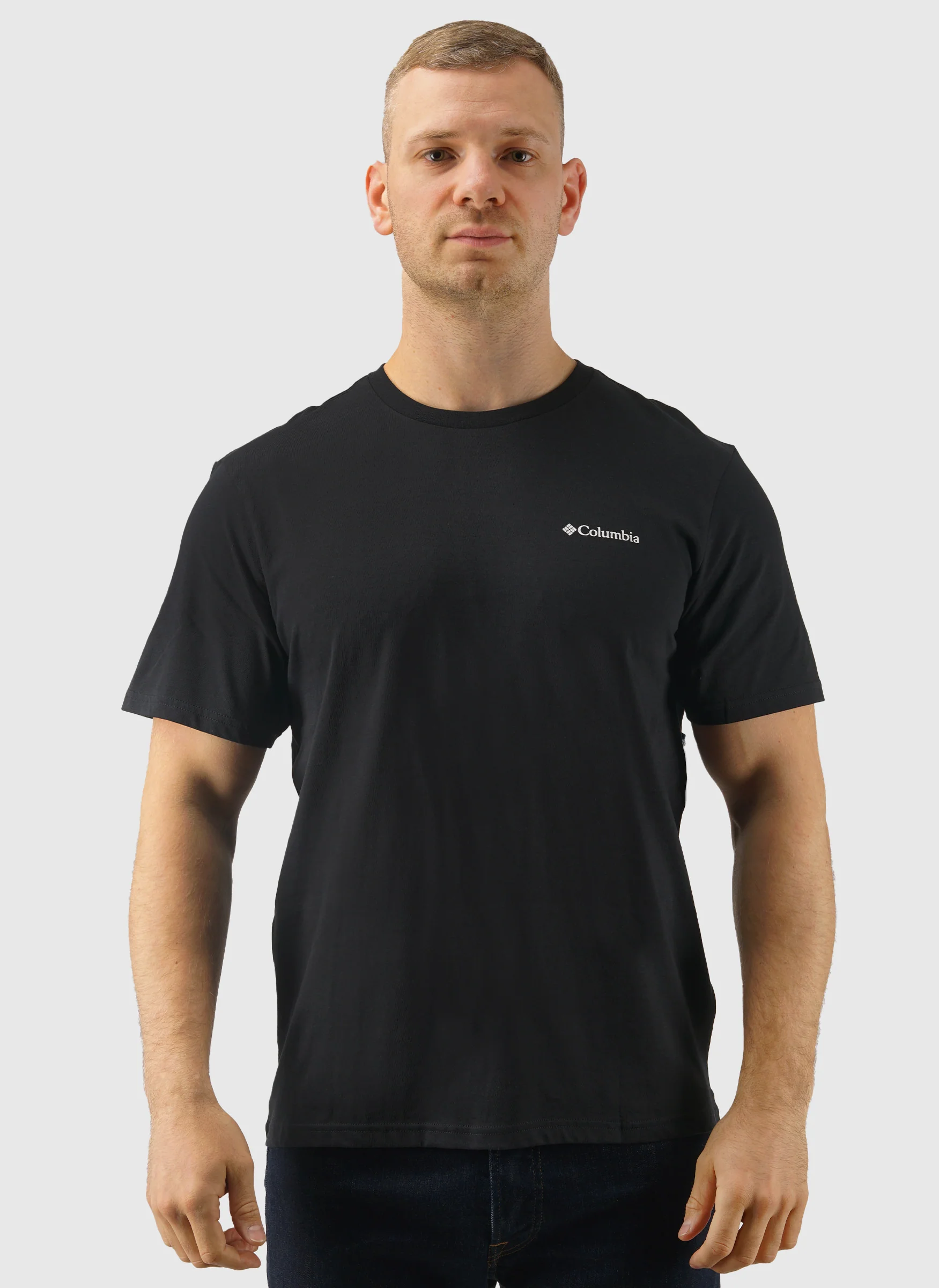 CSC Logo Back T-Shirt - Black Boxy Bra - Image 2