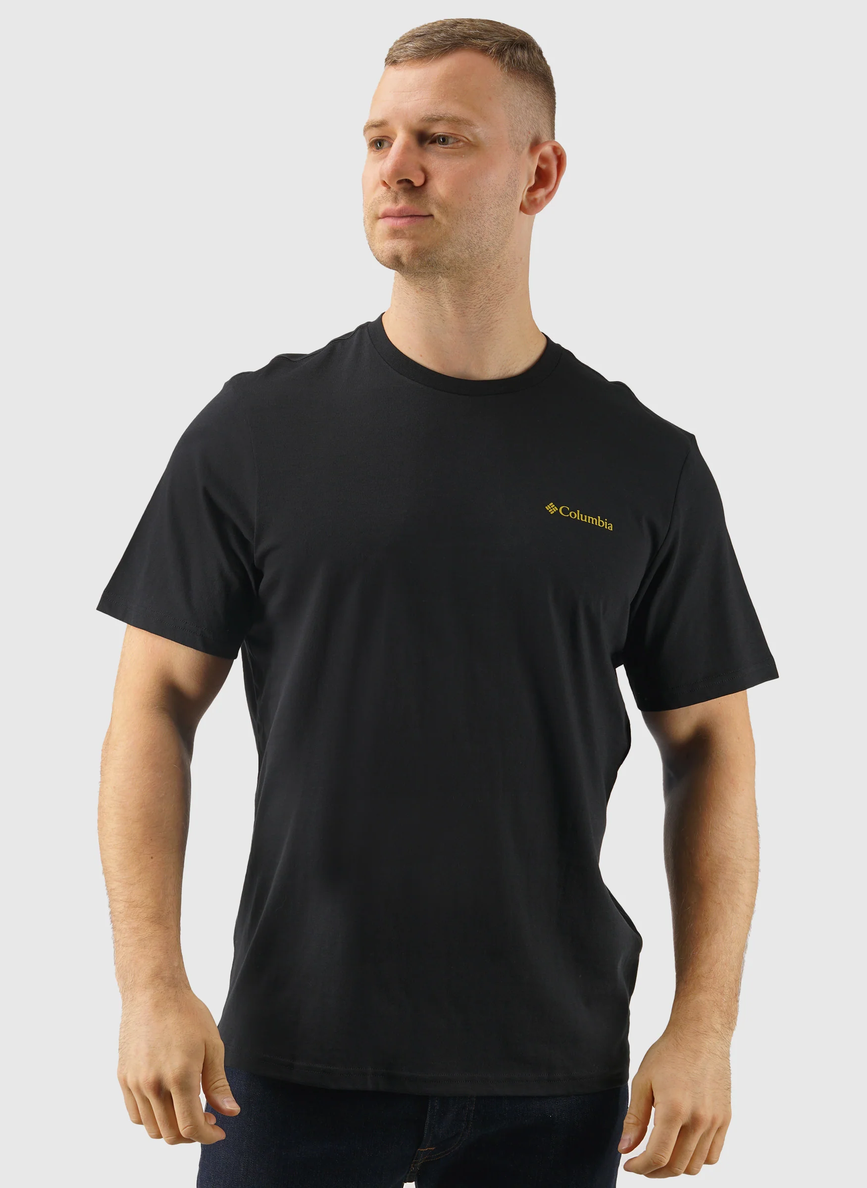 CSC Logo Back T-Shirt - Black Linework - Image 2