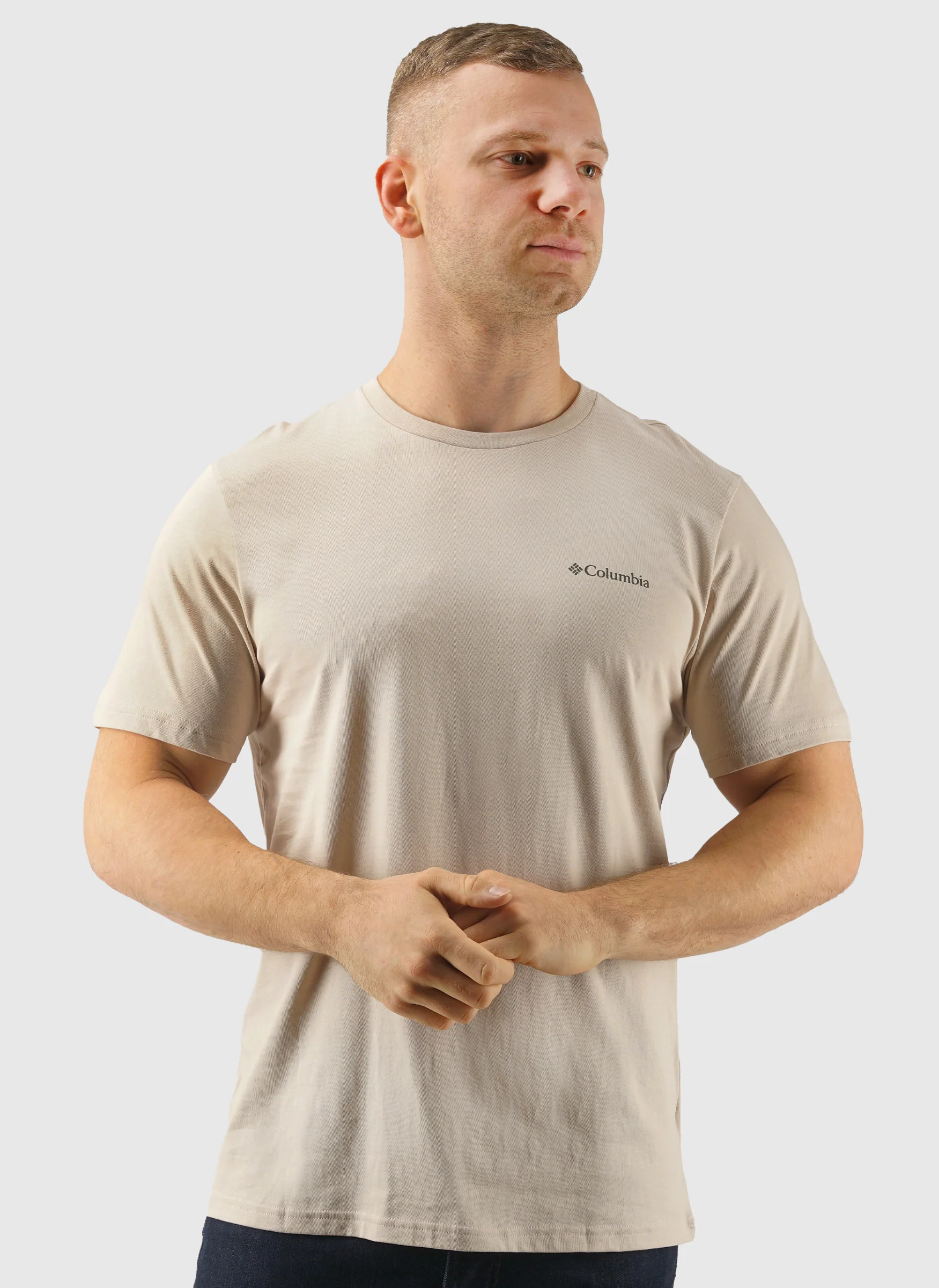 CSC Outdoor Back Graphic T-Shirt - Dark Stone Sco - Image 2