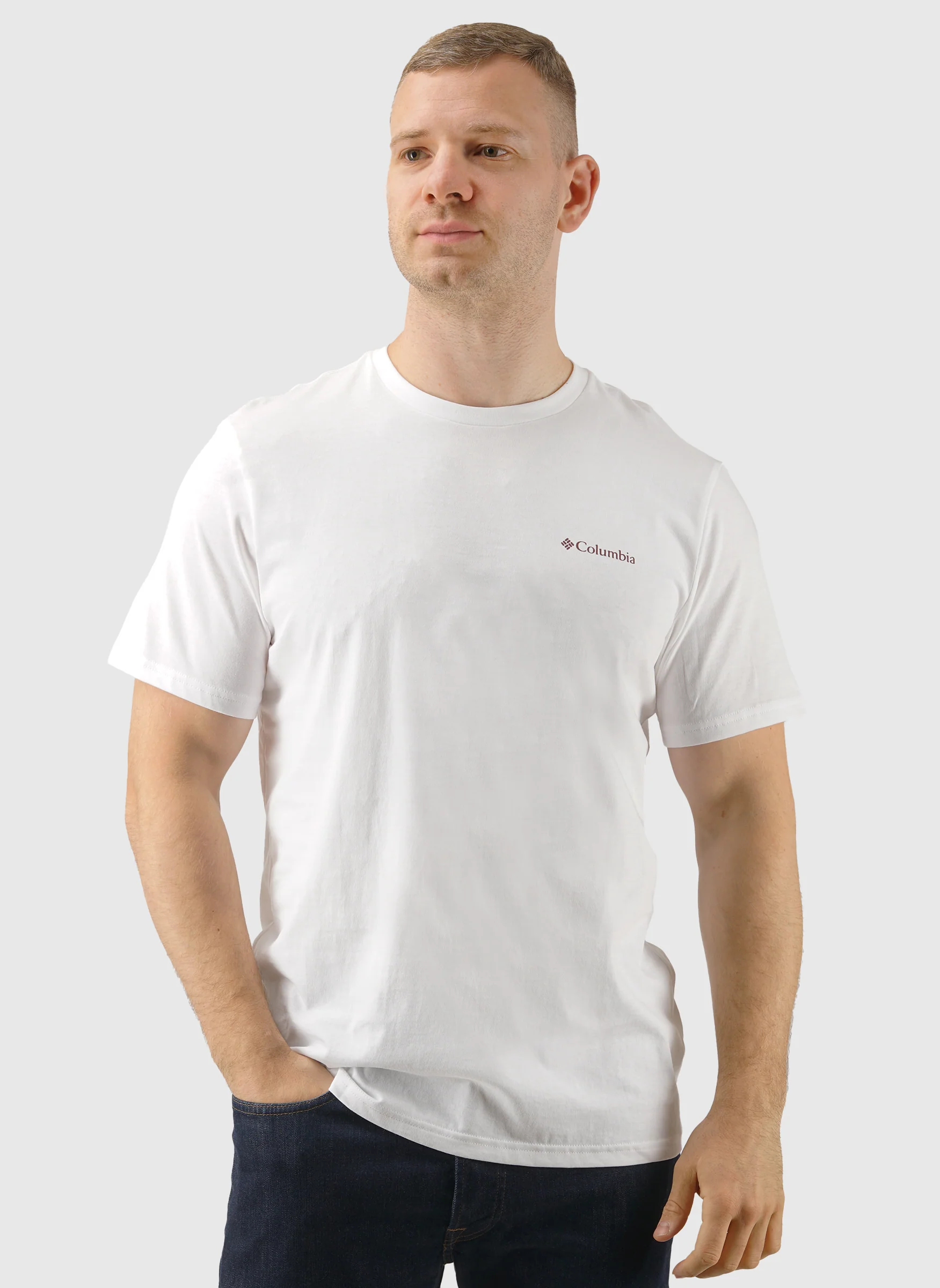CSC Outdoor Back Graphic T-Shirt - White Scoped - Image 2