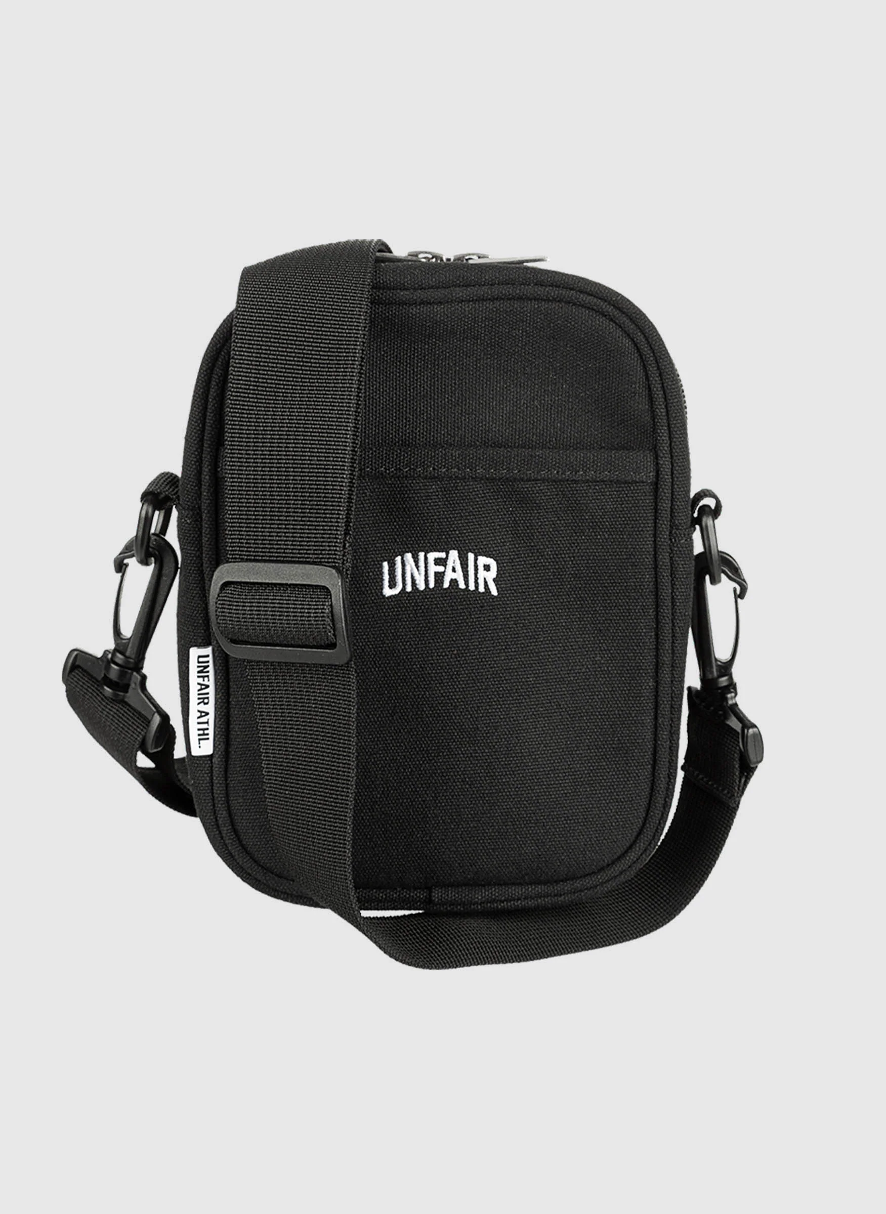 Curved Shoulder Bag - Black