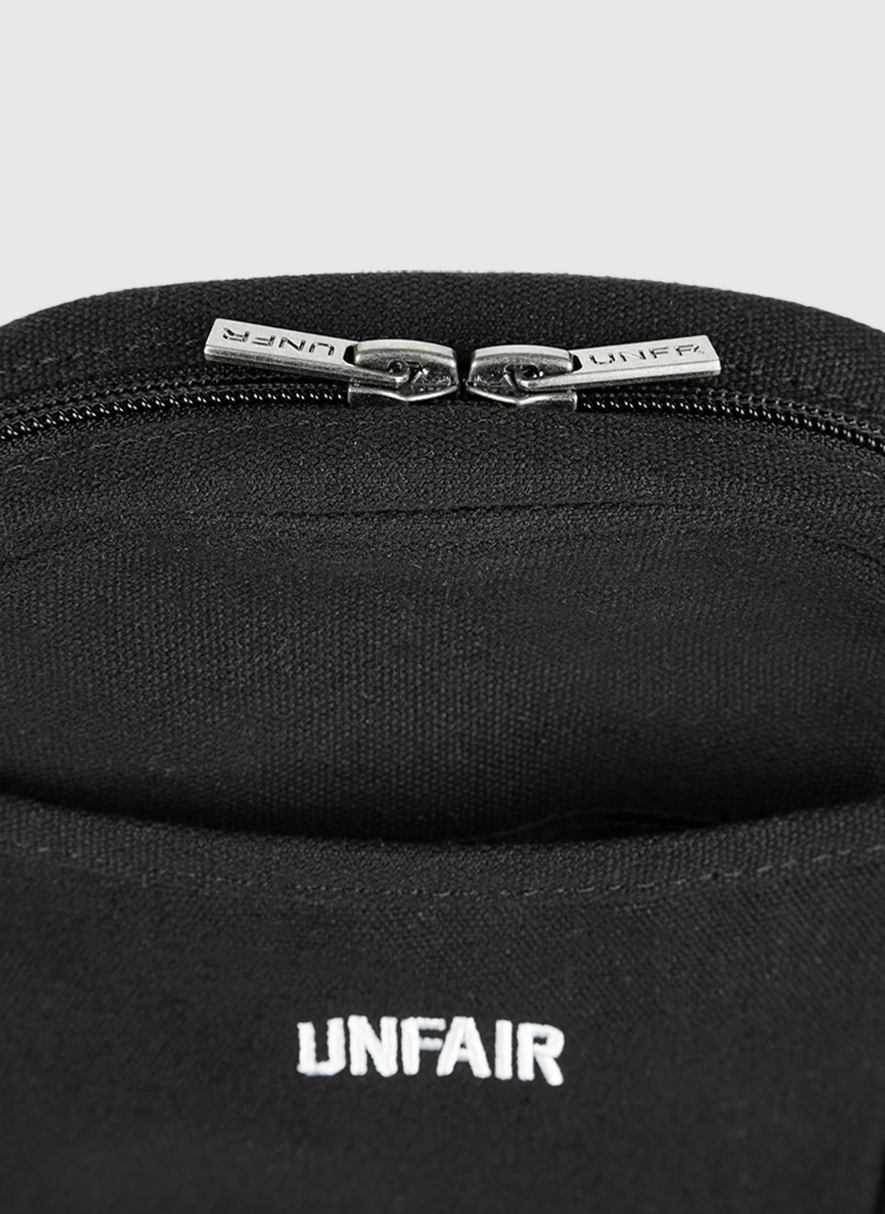 Curved Shoulder Bag - Black - Image 3