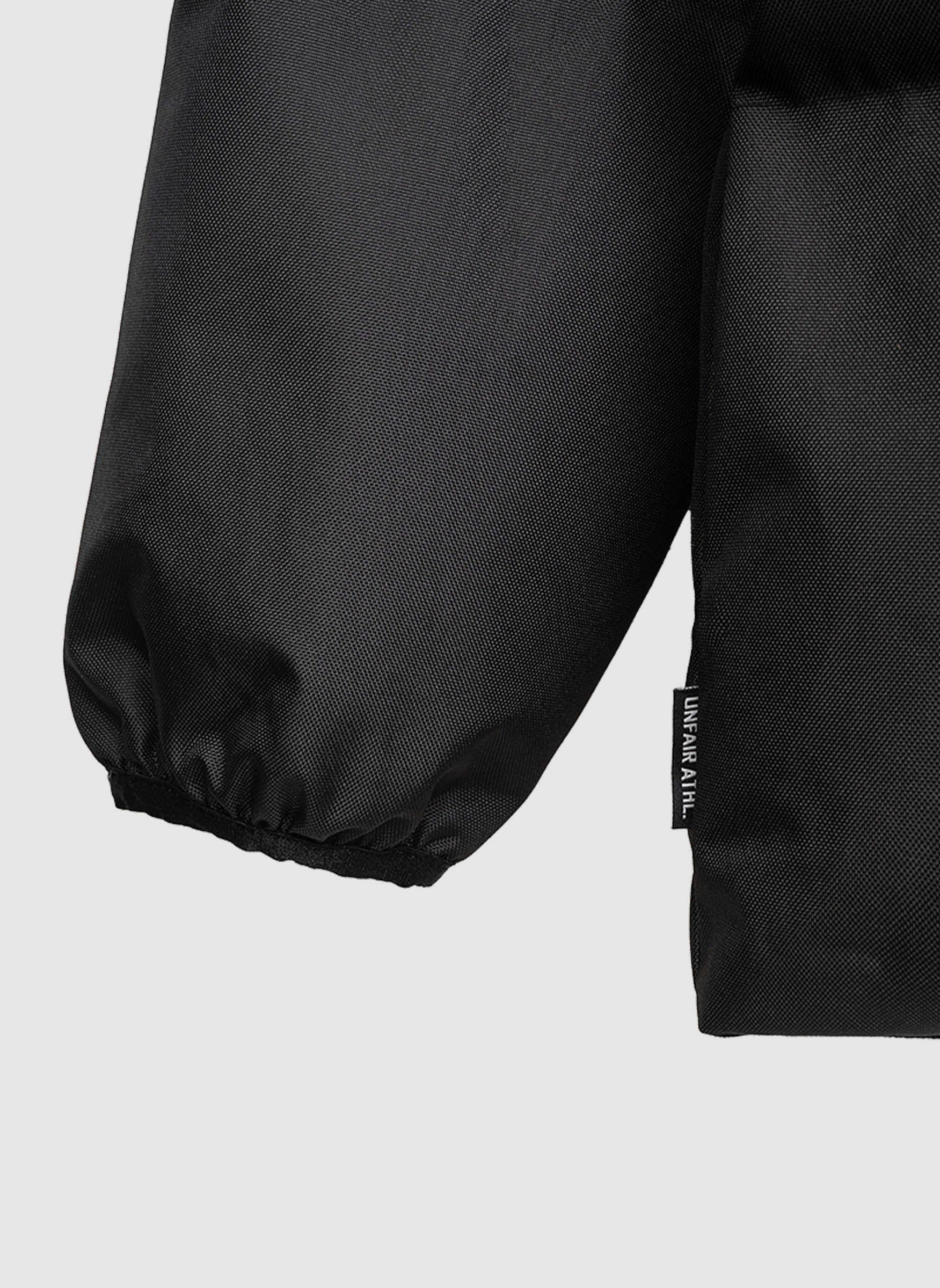 Curved Winter Jacket - Black - Image 4
