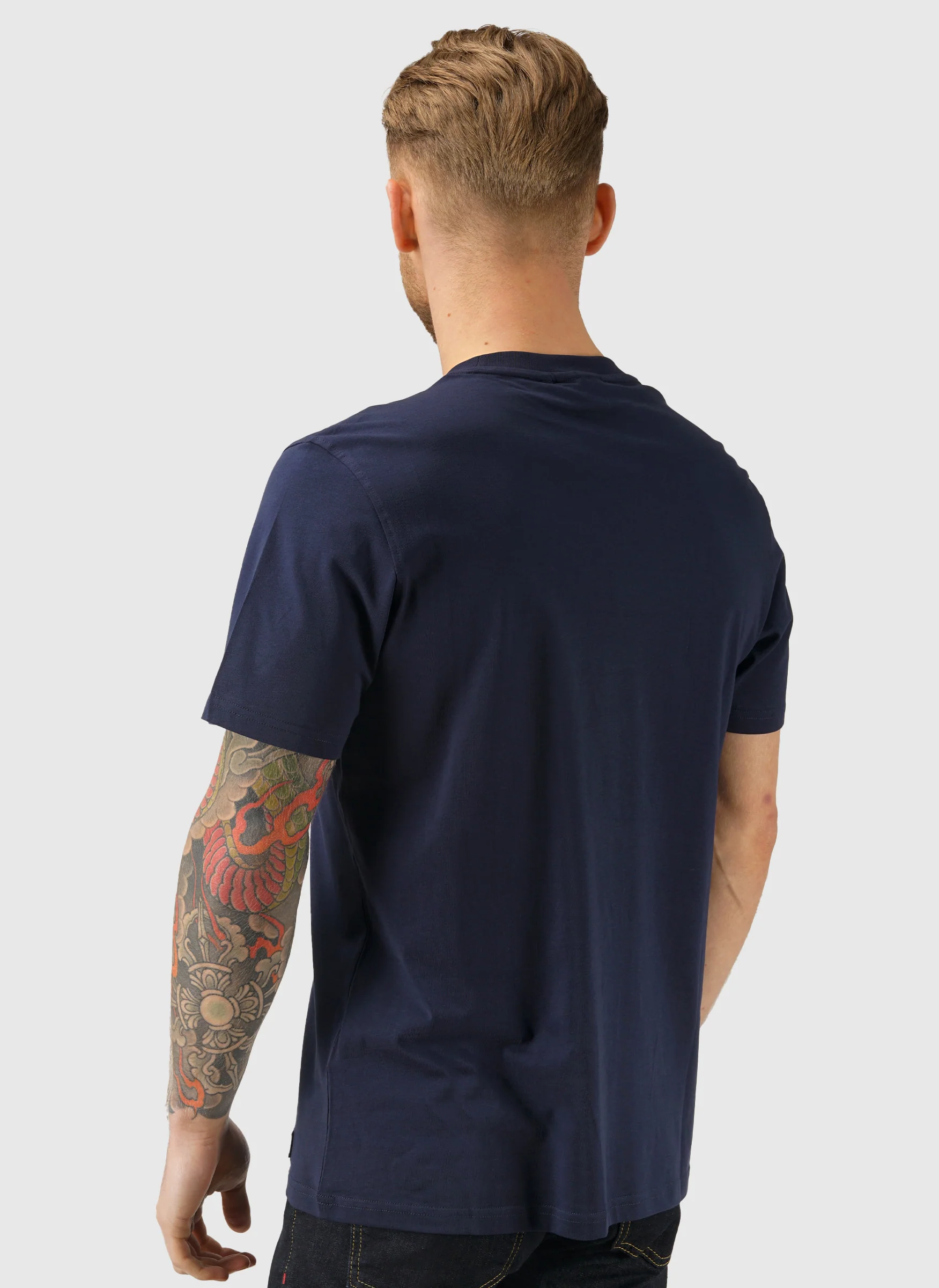Diecimo Regular T-Shirt - Black Iris - Image 3