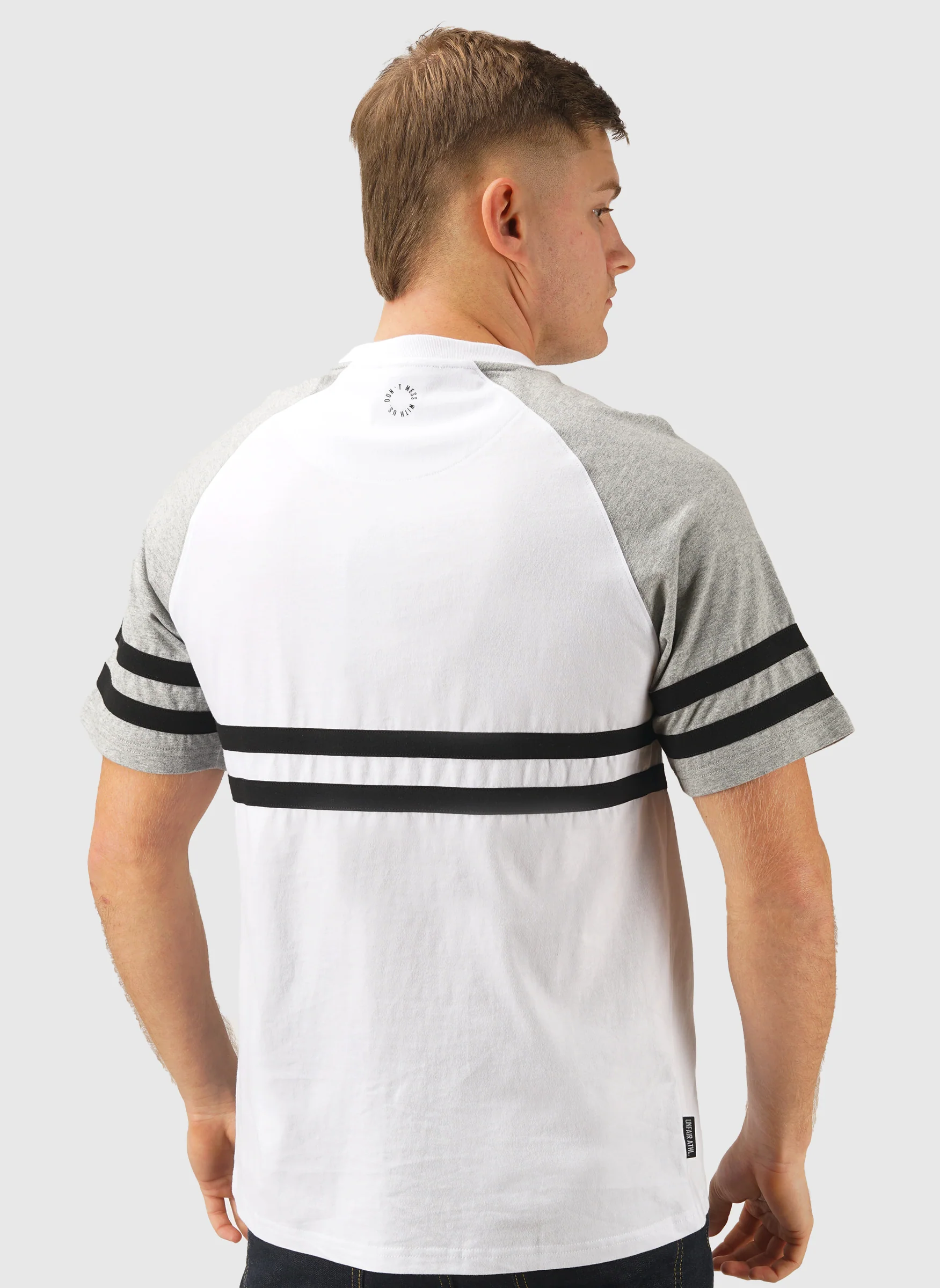 DMWU T-Shirt - White/Grey - Image 3