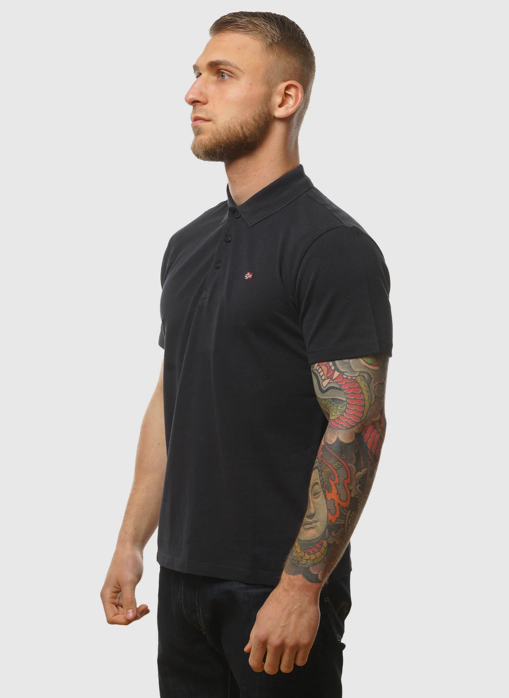 Ealis Polo Shirt - Black - Image 2