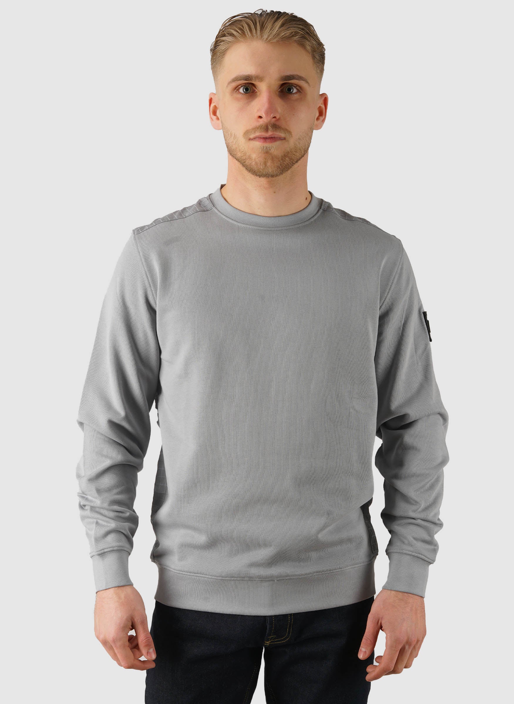 F Bomb Ripstop Sweatshirt - Grey - Image 3