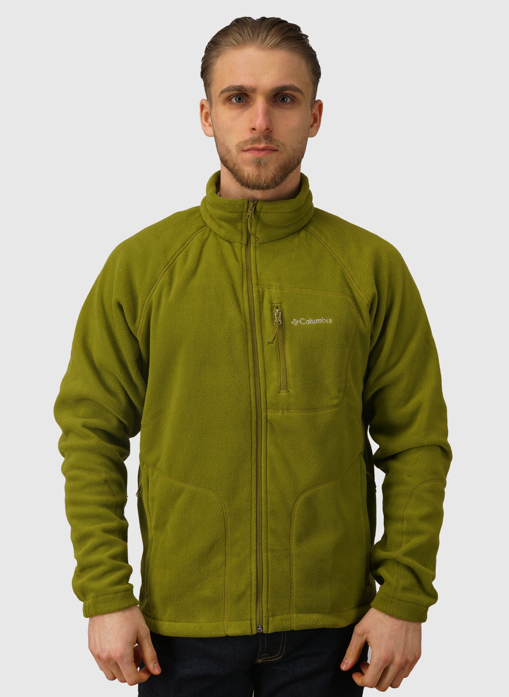 Fast Trek II Full Zip Fleece - Mossy Green - Image 2
