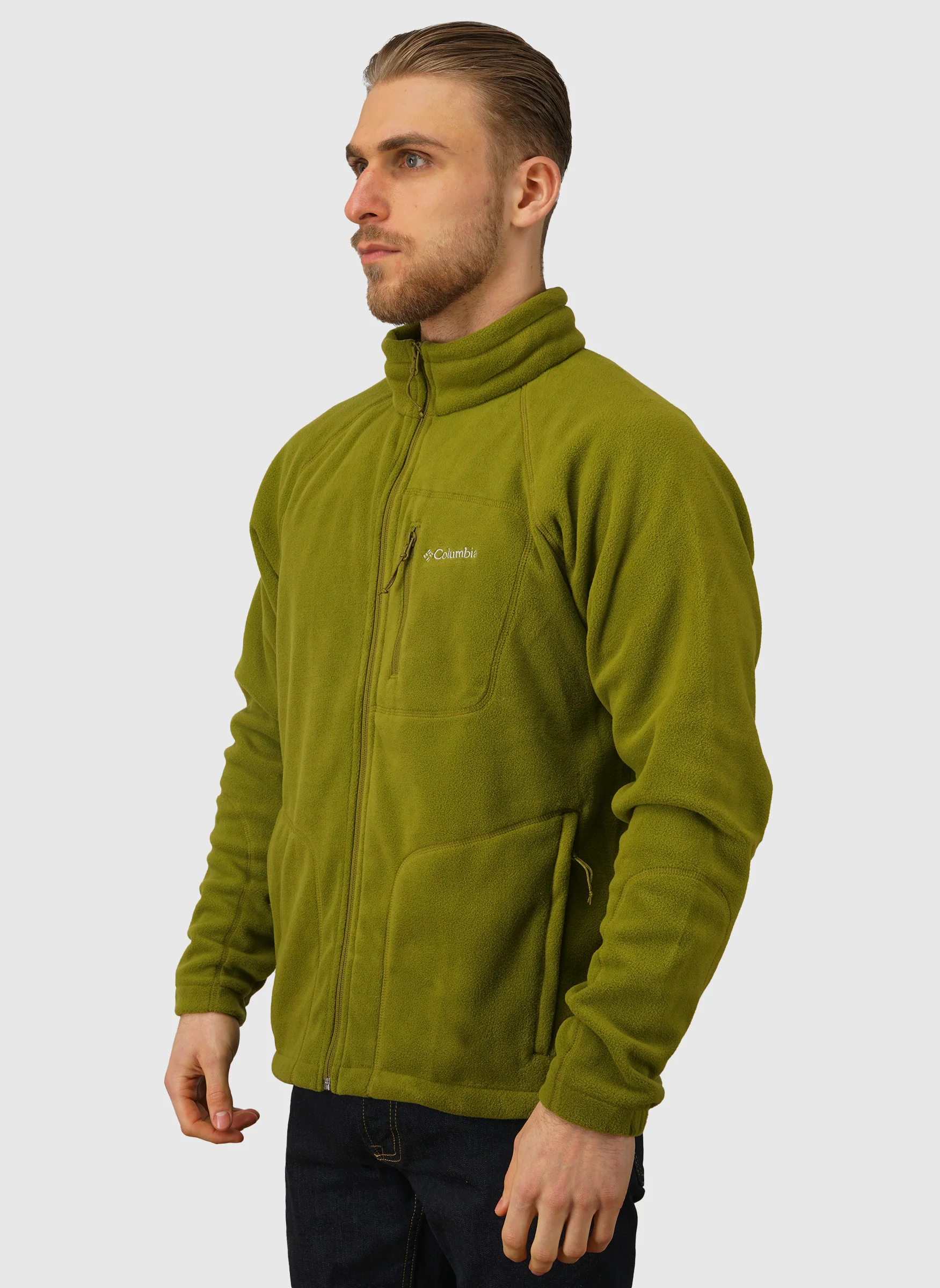 Fast Trek II Full Zip Fleece - Mossy Green - Image 3