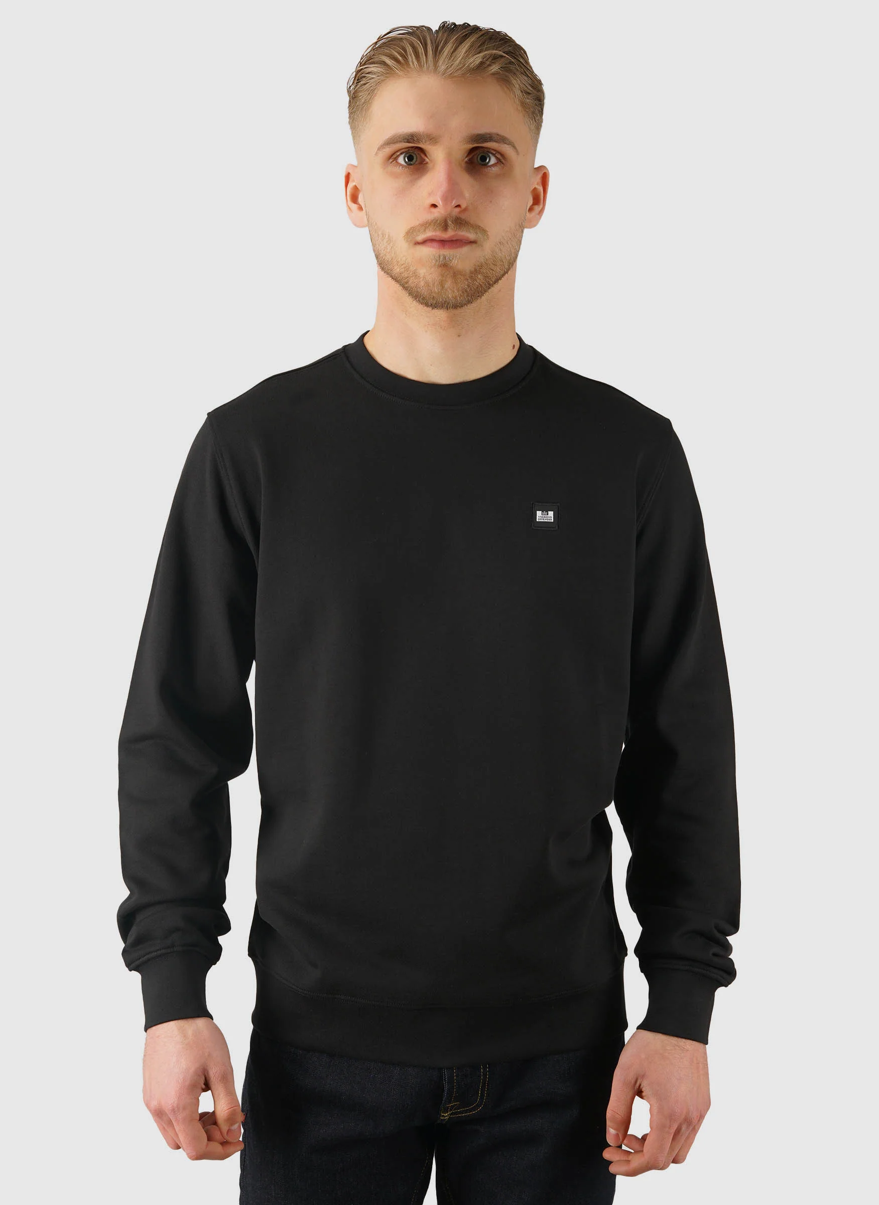 Ferrer Badge Sweatshirt - Black - Image 2