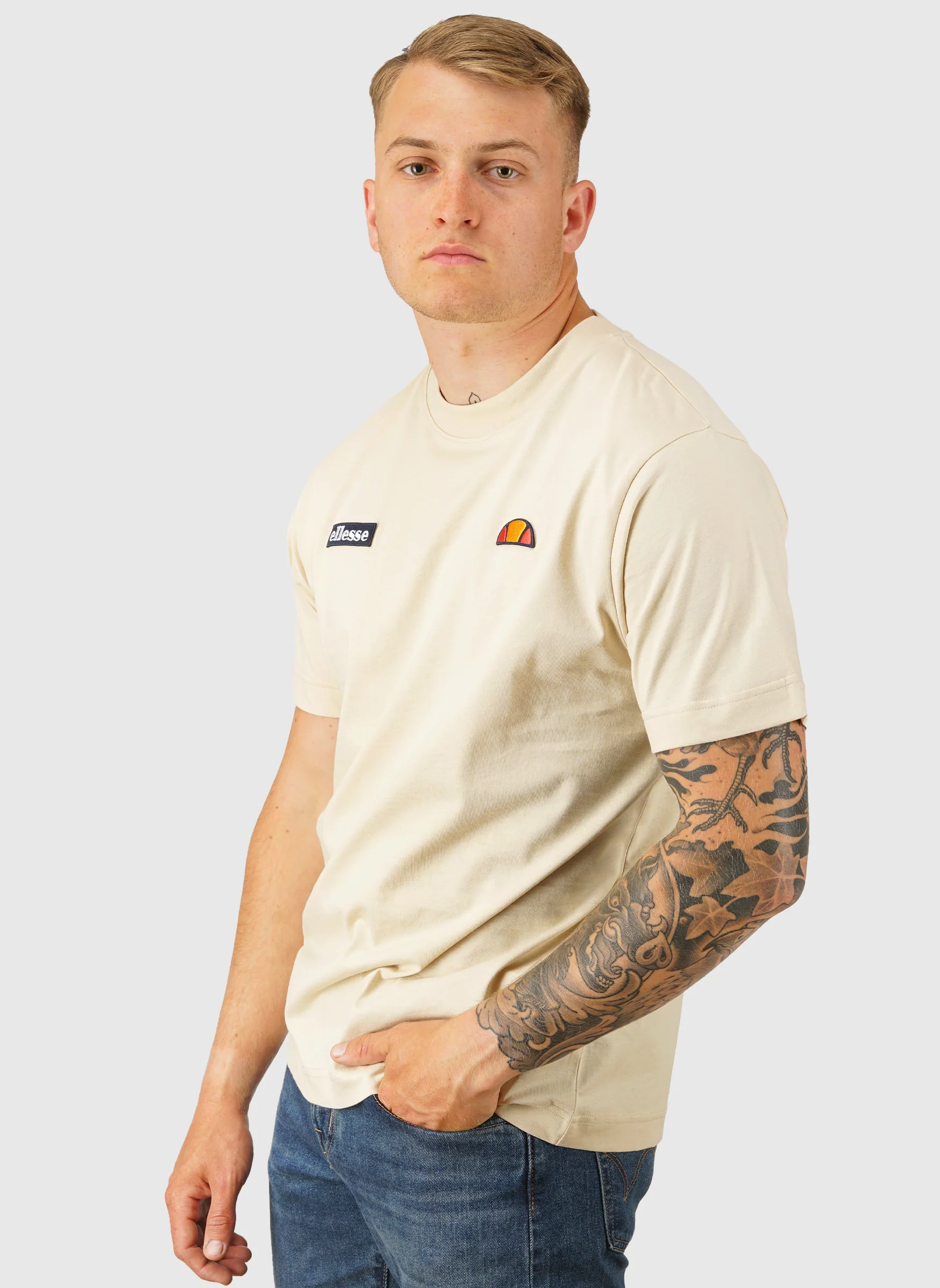 Floran T-Shirt - Stone - Image 2