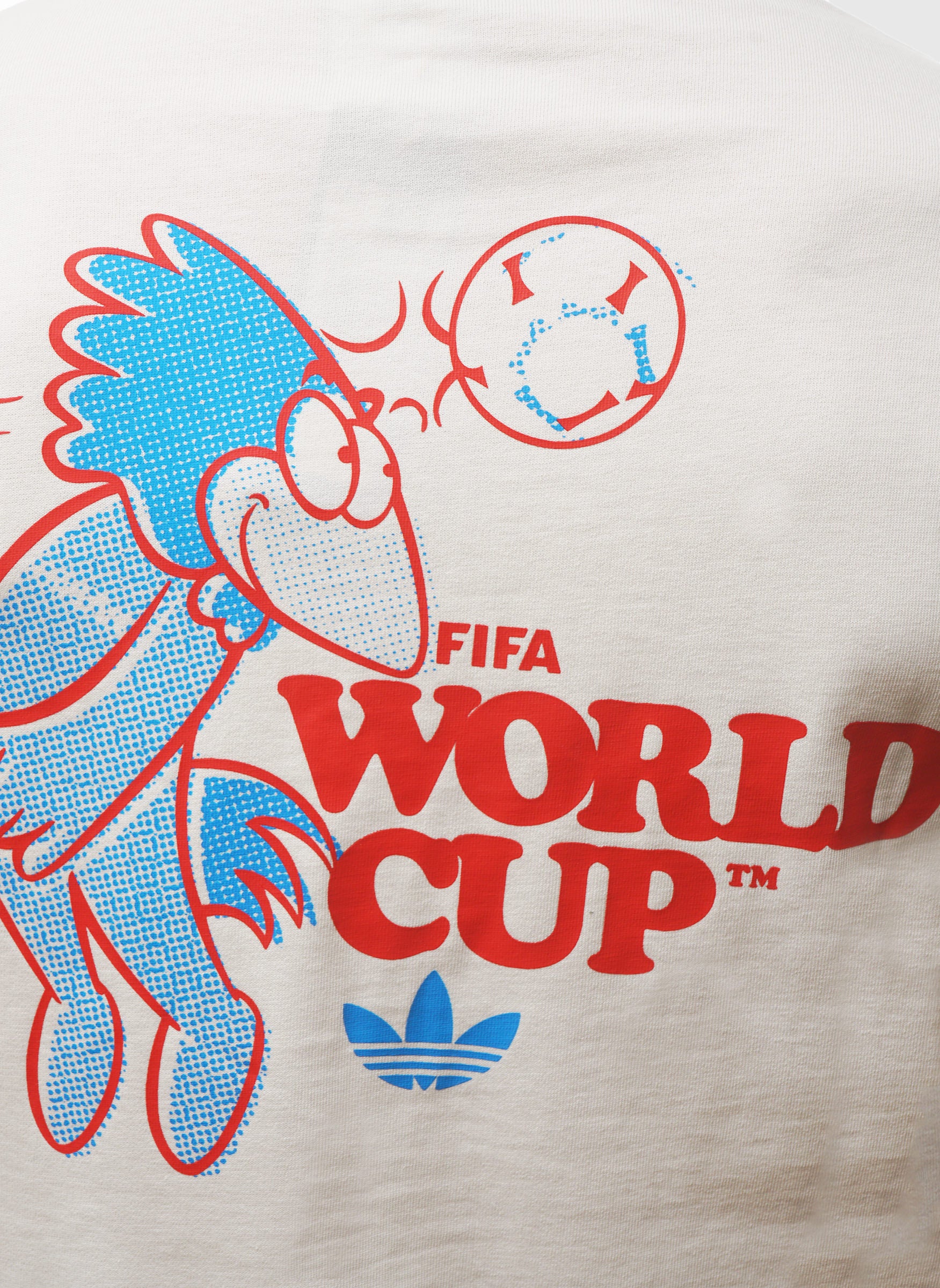 Frankreich 98 Footix T-Shirt - Clowd White - Image 4