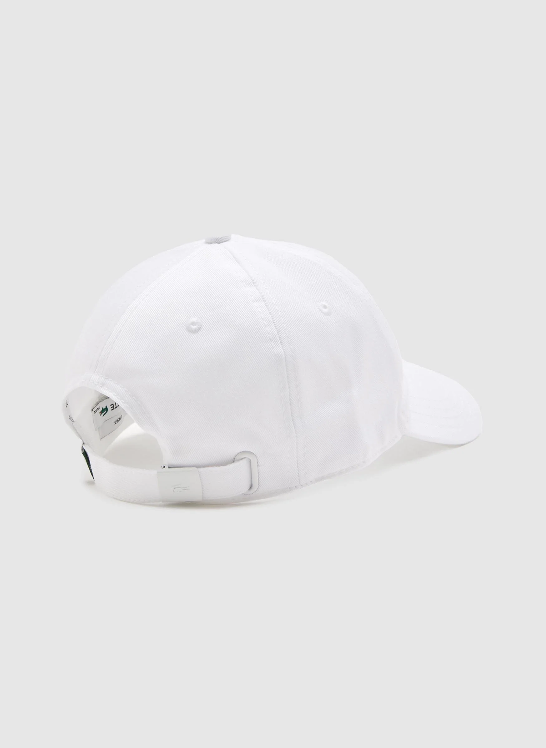 Front Logo Baseball Cap - White - Image 3