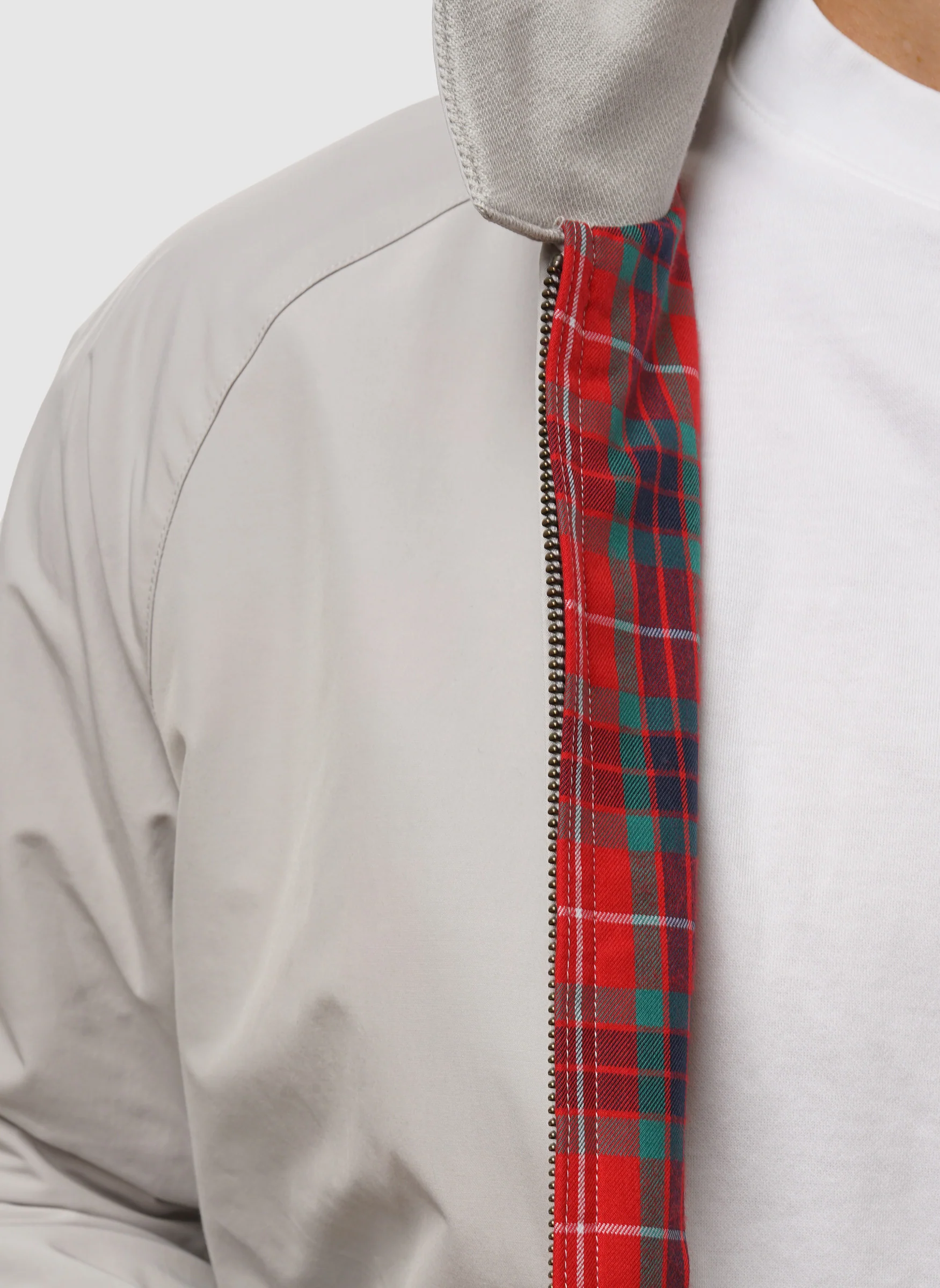 G9 Classic Harrington Jacket - Mist - Image 6