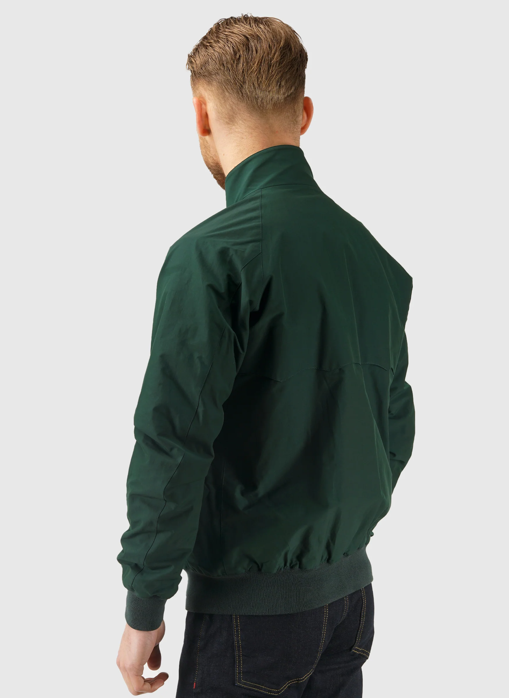 G9 Classic Harrington Jacket - Racing Green - Image 4