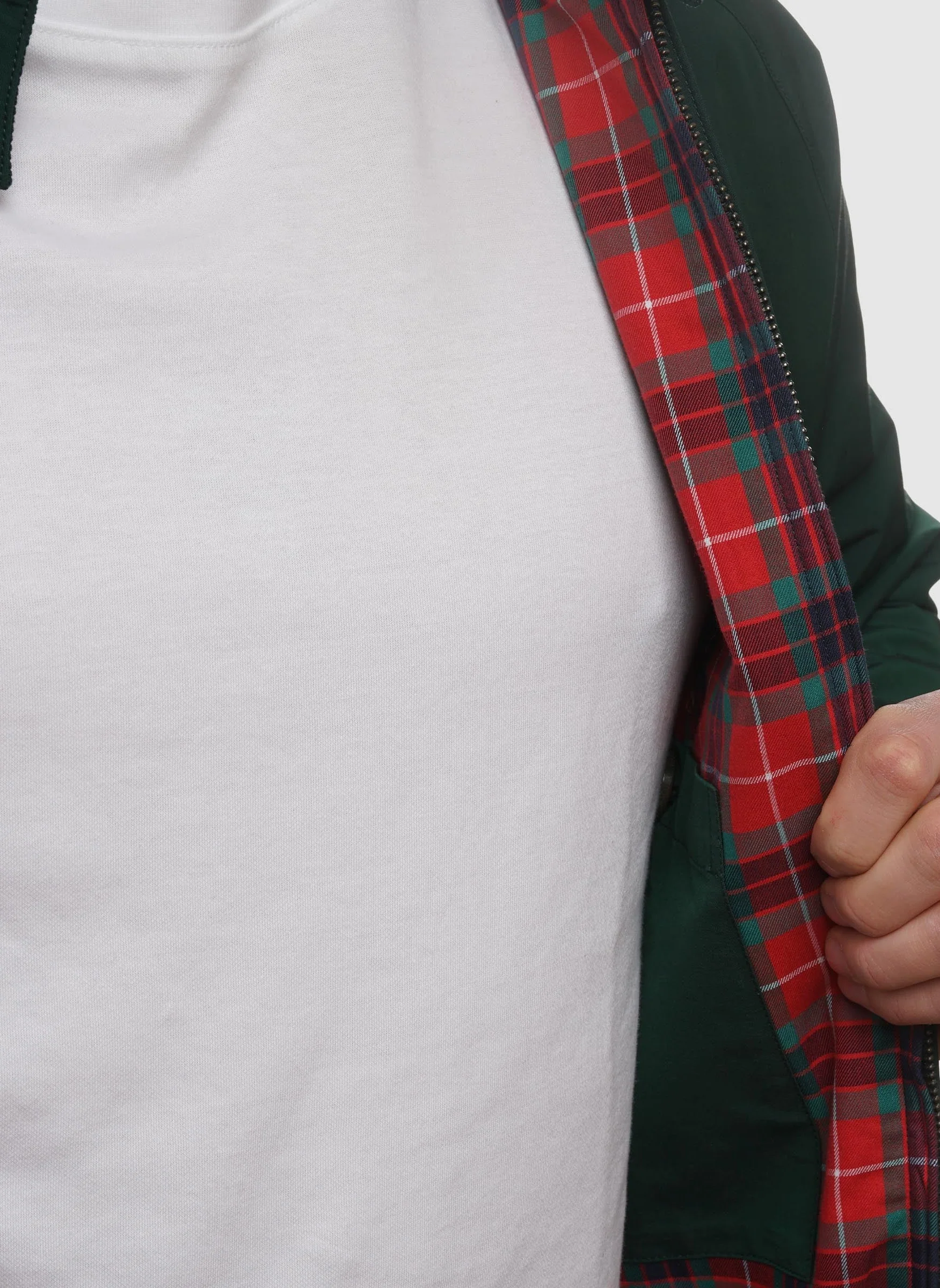 G9 Classic Harrington Jacket - Racing Green - Image 5