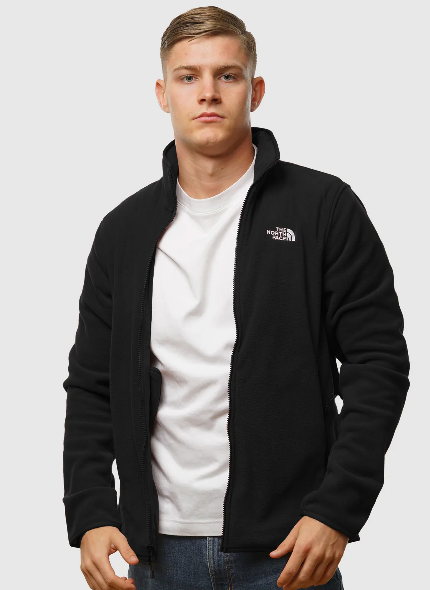 Glacier Fleece Jacket - Black - Image 2