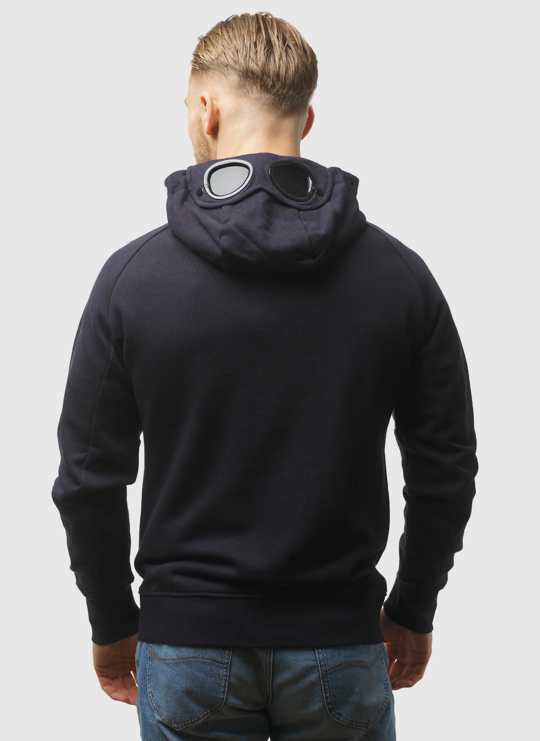 Goggle Sweatshirt Jacket - Total Eclipse - Image 4