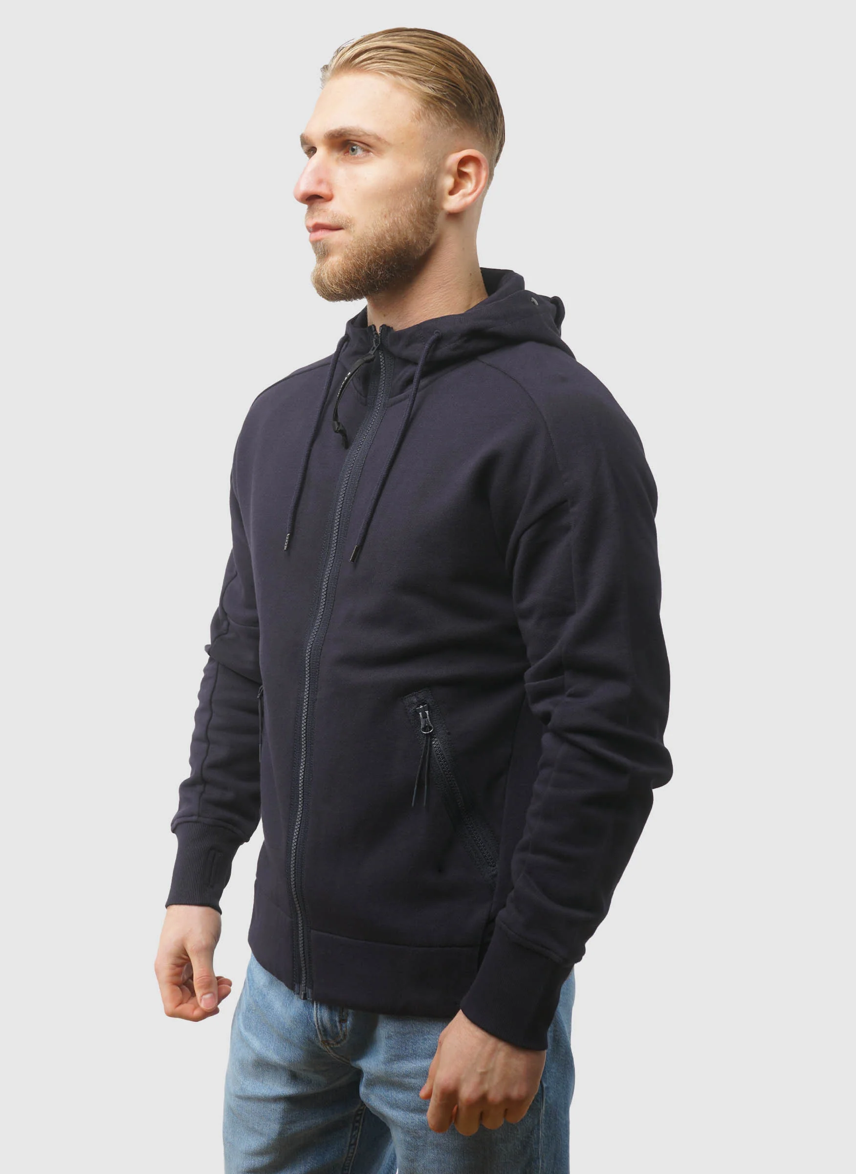 Goggle Sweatshirt Jacket - Total Eclipse - Image 5