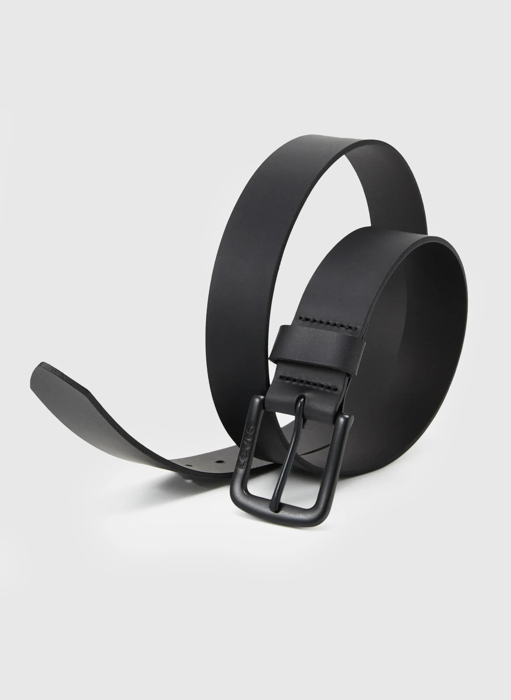 Harness Buckle Seine Belt - Caviar - Image 2
