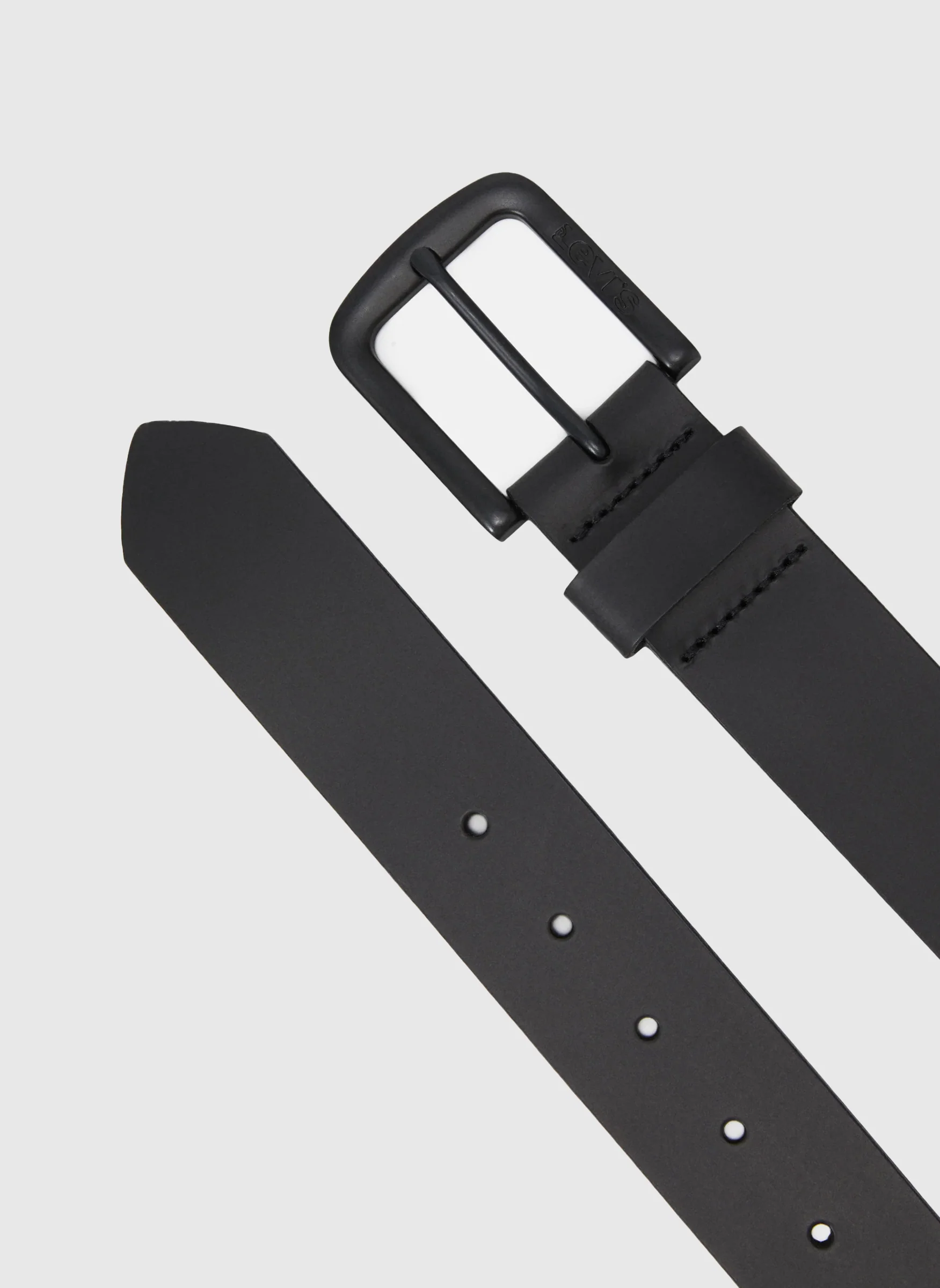 Harness Buckle Seine Belt - Caviar - Image 3