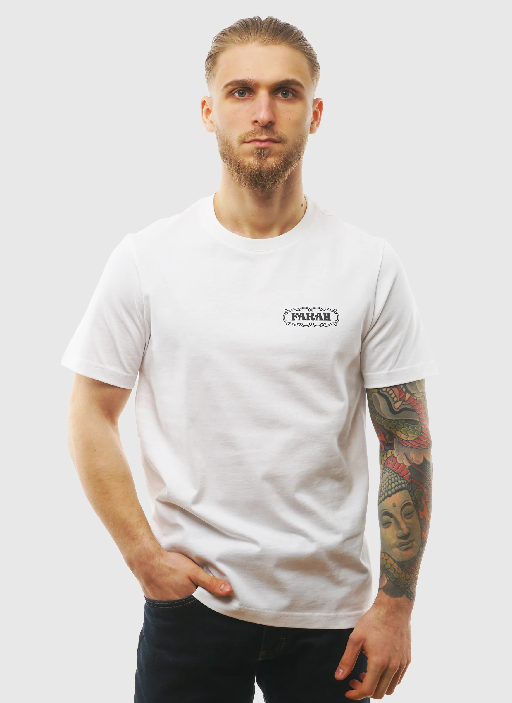 Hawthrone Graphic T-Shirt - White - Image 2