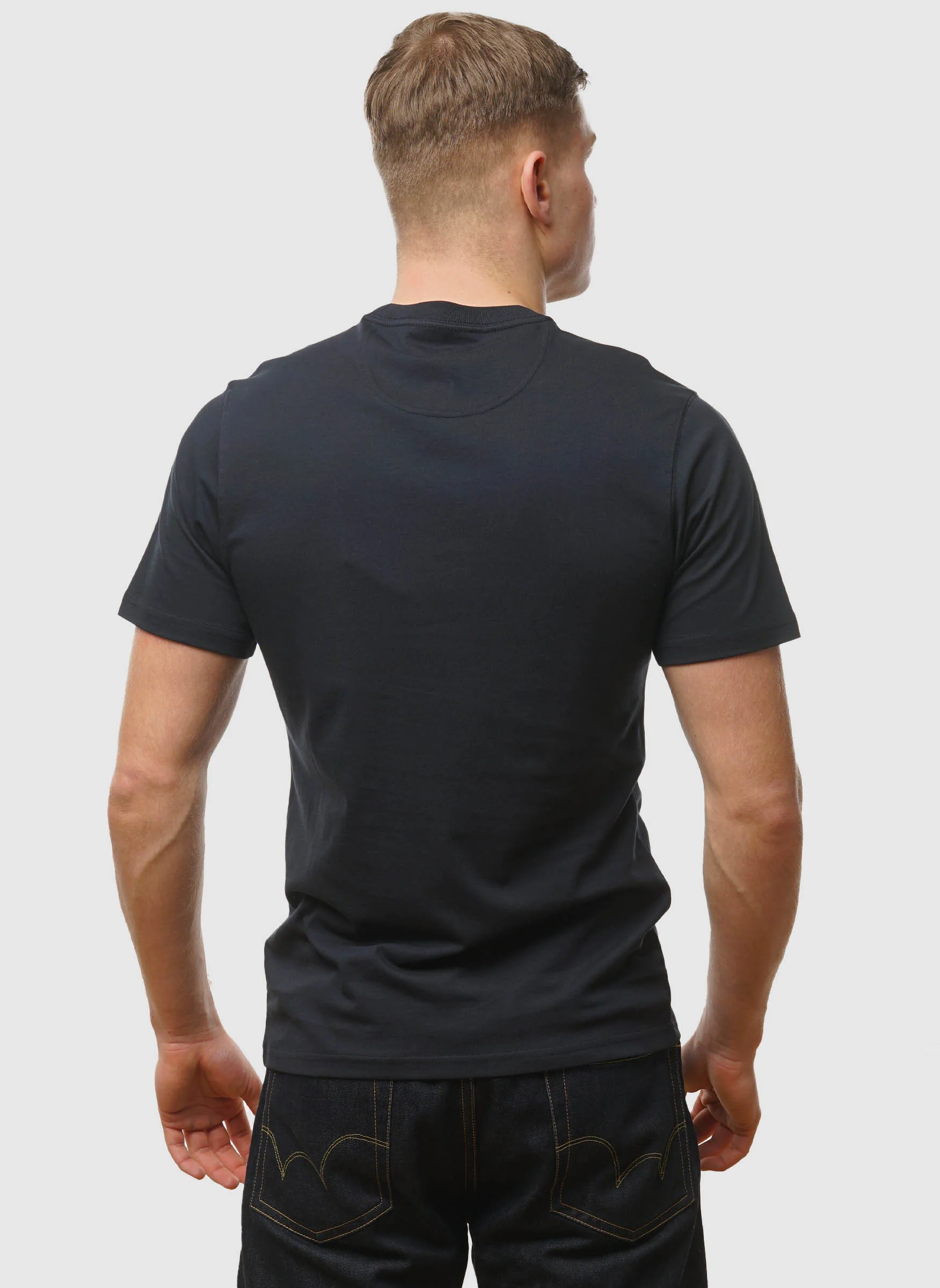International Small Logo T-Shirt - Navy - Image 3