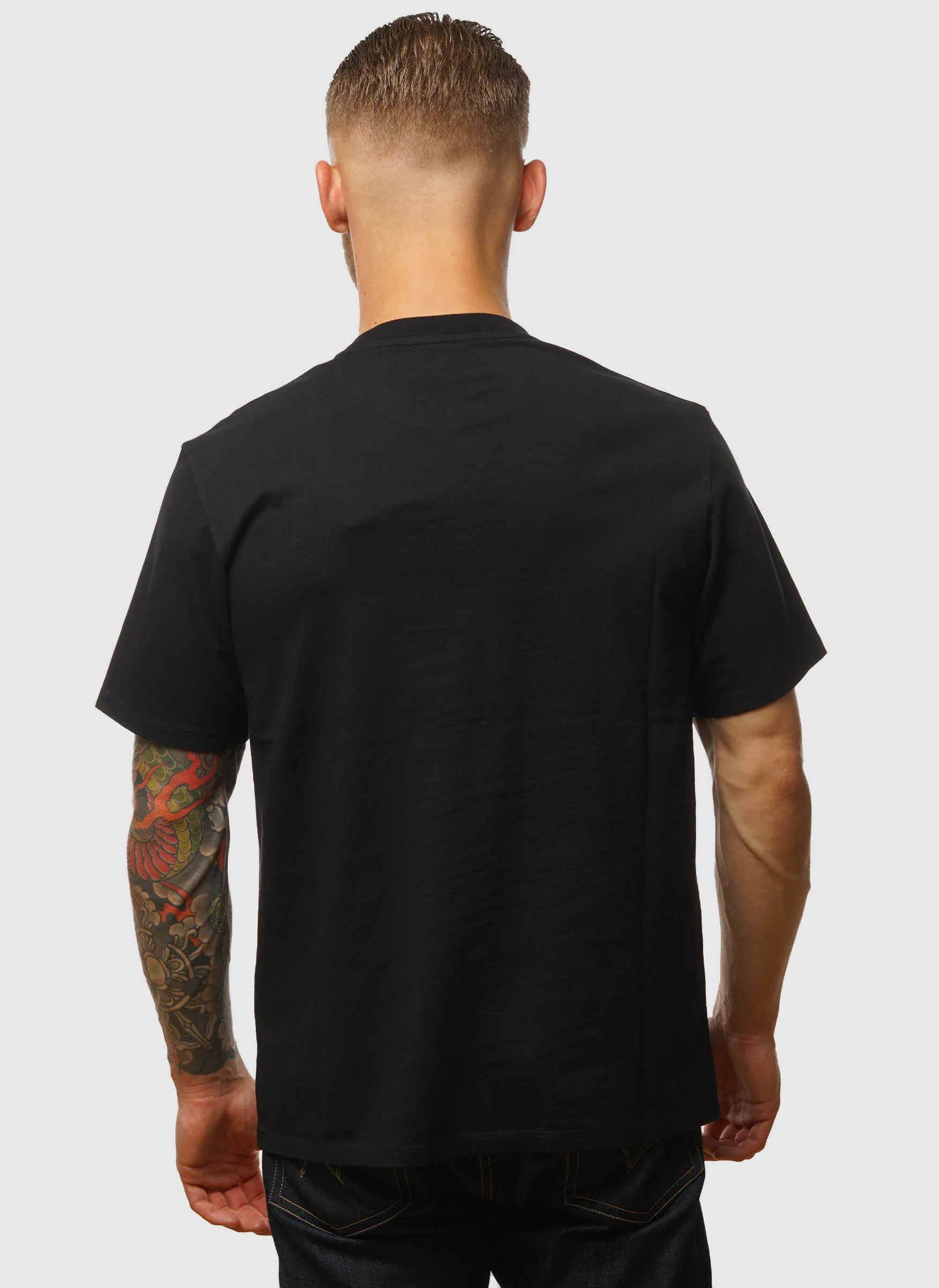 Japanese Sun T-Shirt - Black - Image 4
