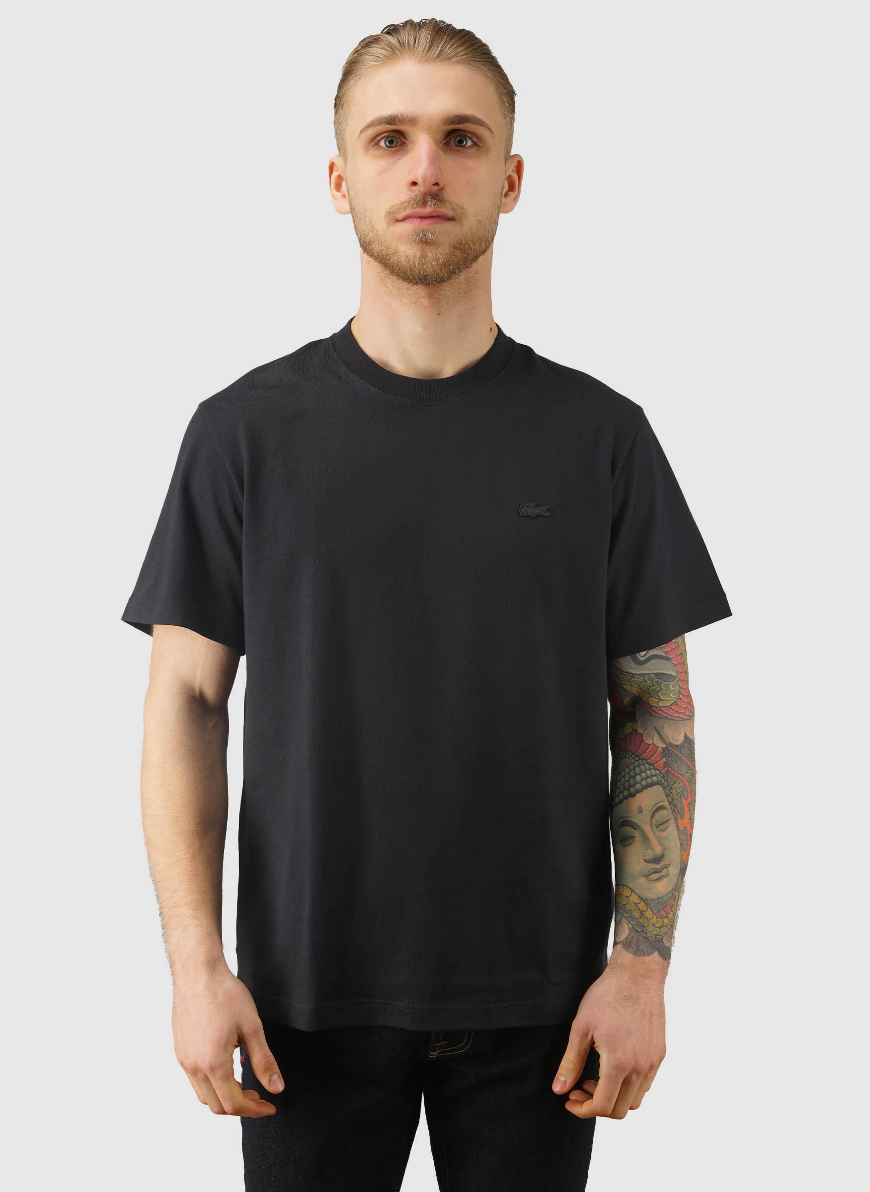 Jersey Print T-Shirt - Blackbird - Image 2