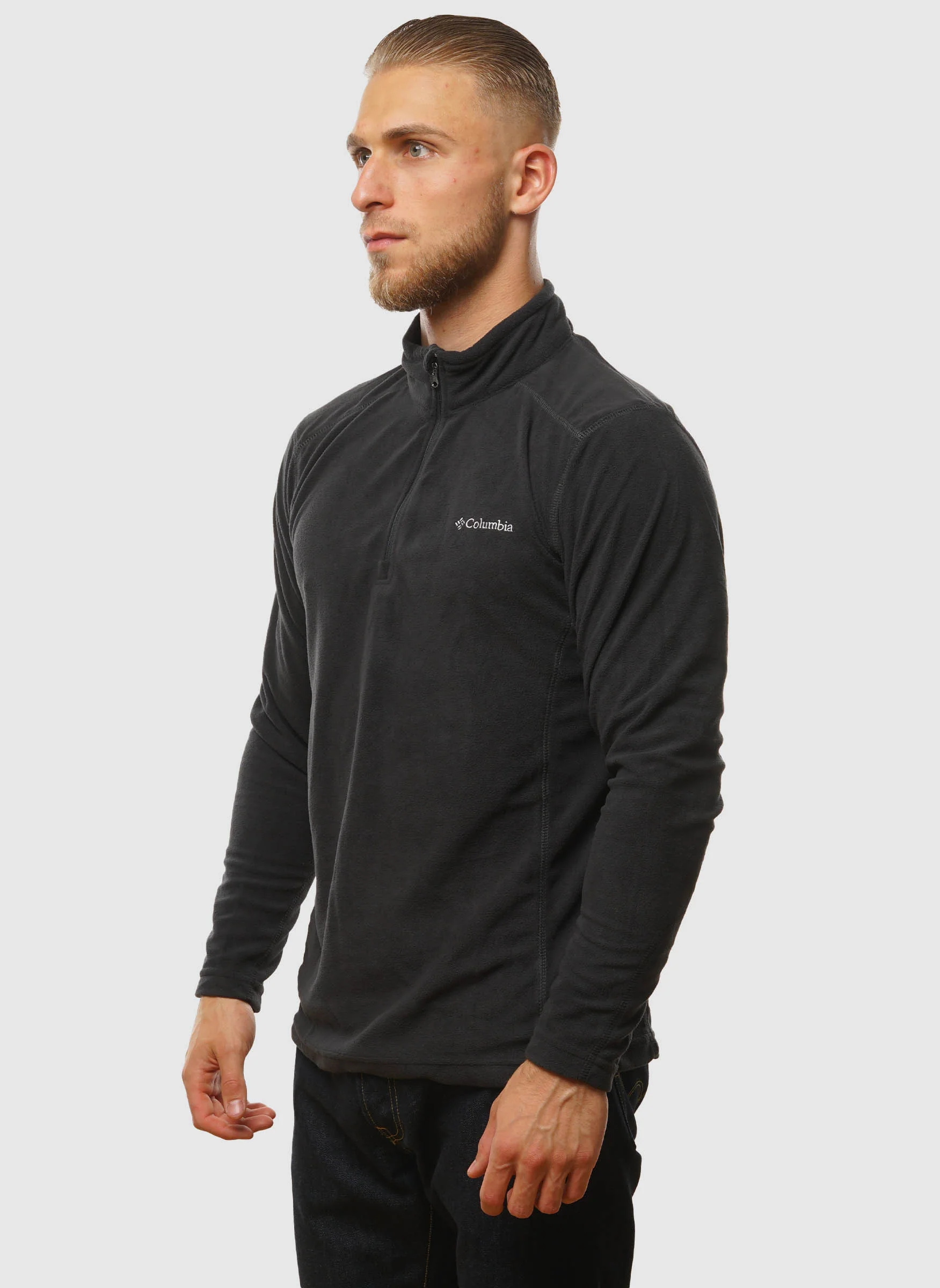 Klamath Range II Fleece Halfzip - Black - Image 3