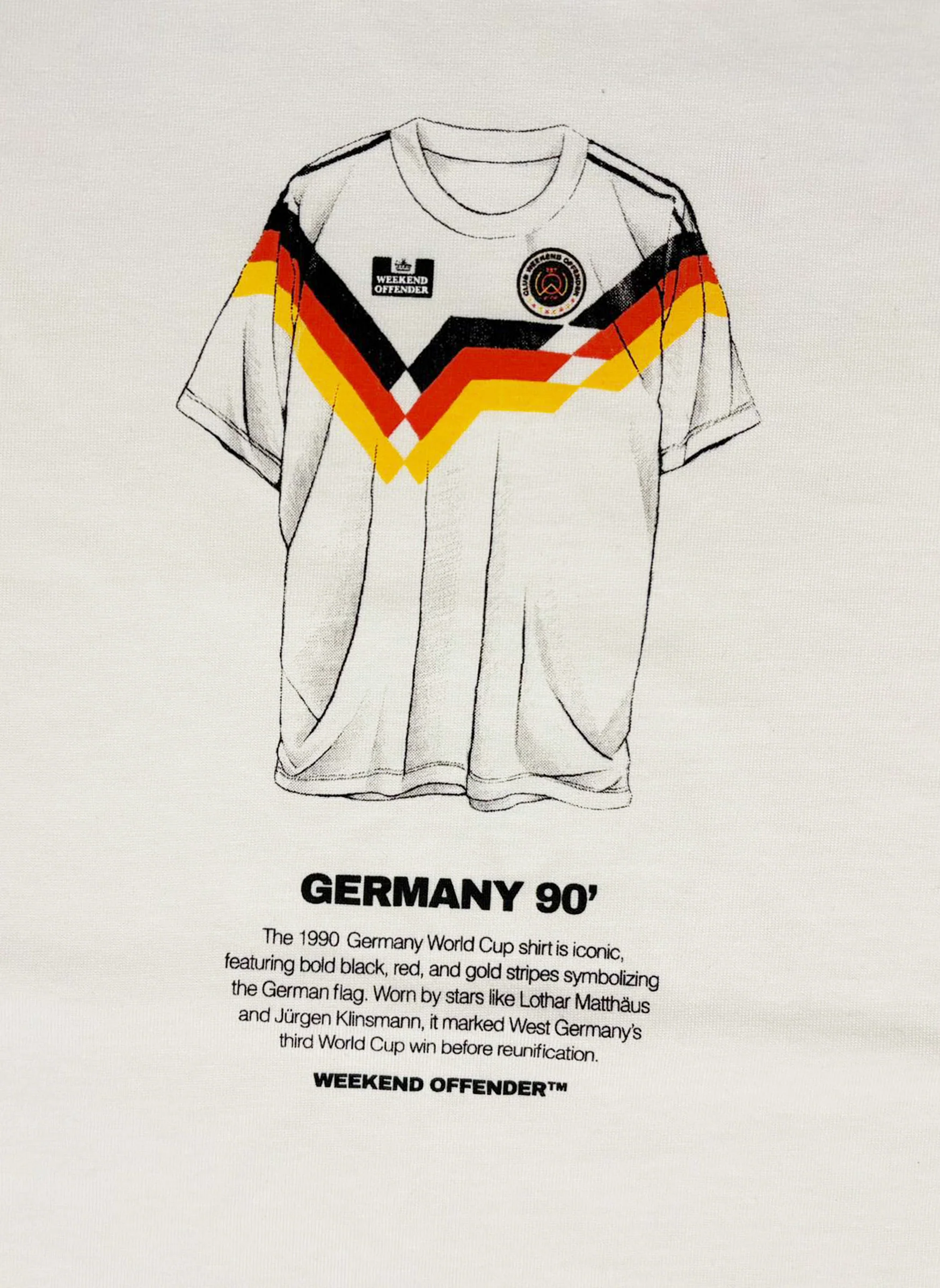 Klinsmann T-Shirt - White - Image 2