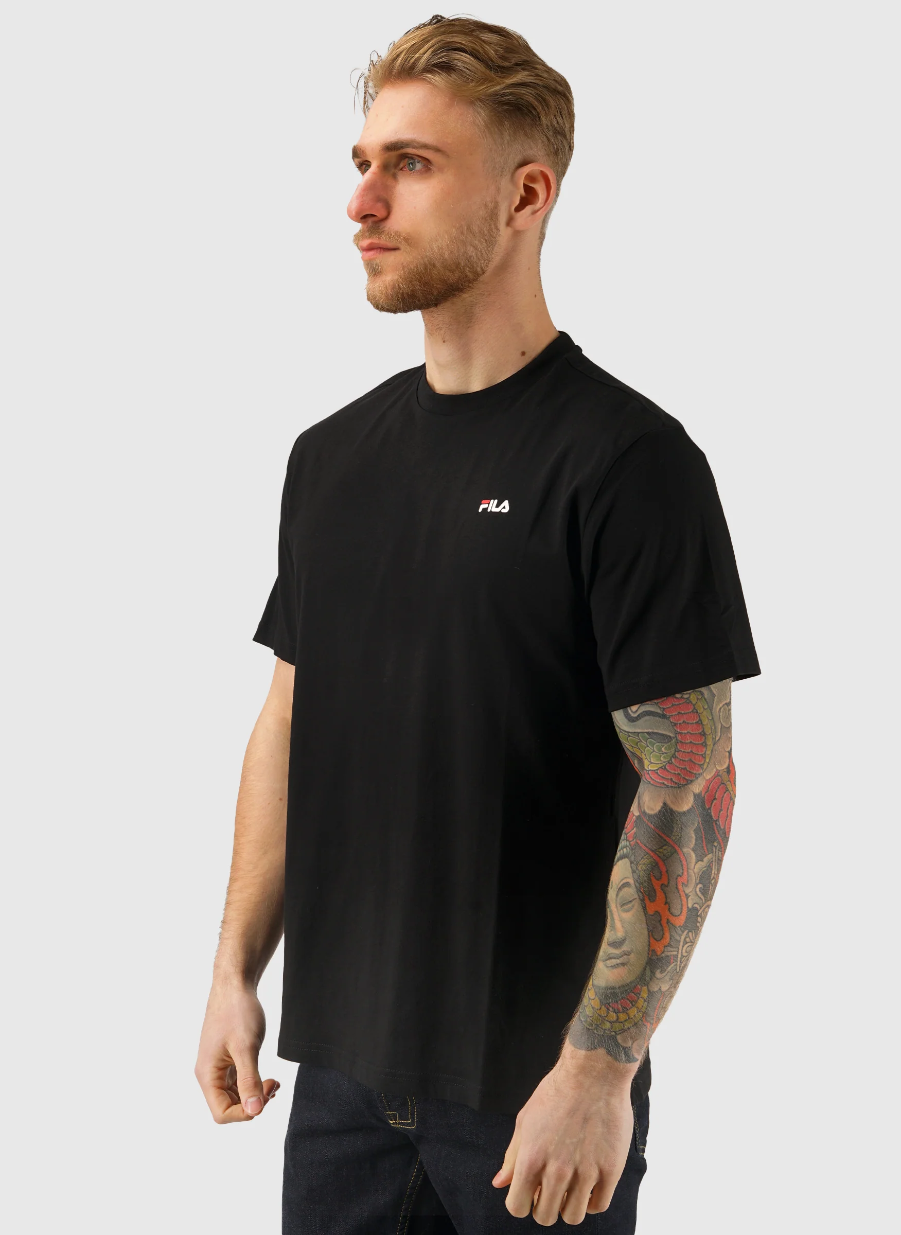 Laas Regular T-Shirt - Black - Image 2