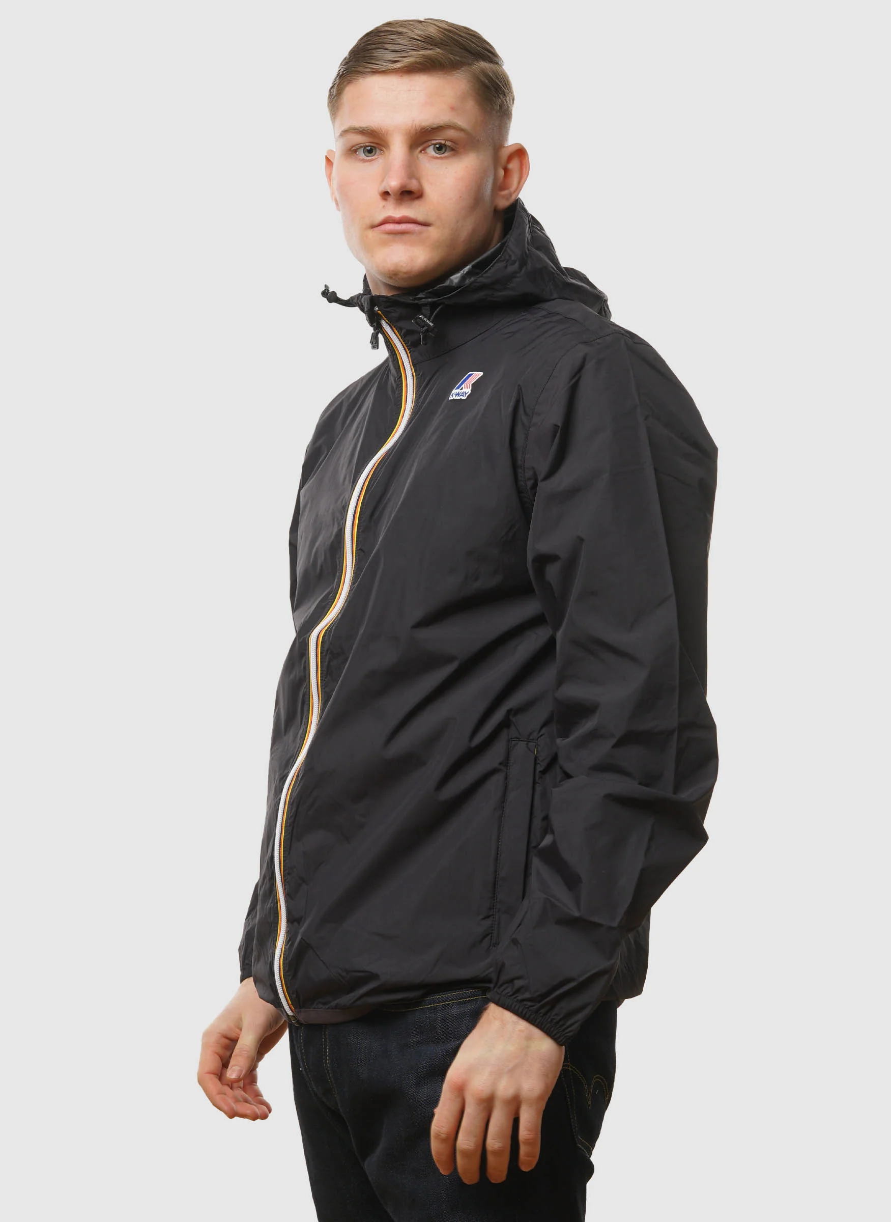 Le Vrai 4.0. Claude Windbreaker - Black Pure - Image 3