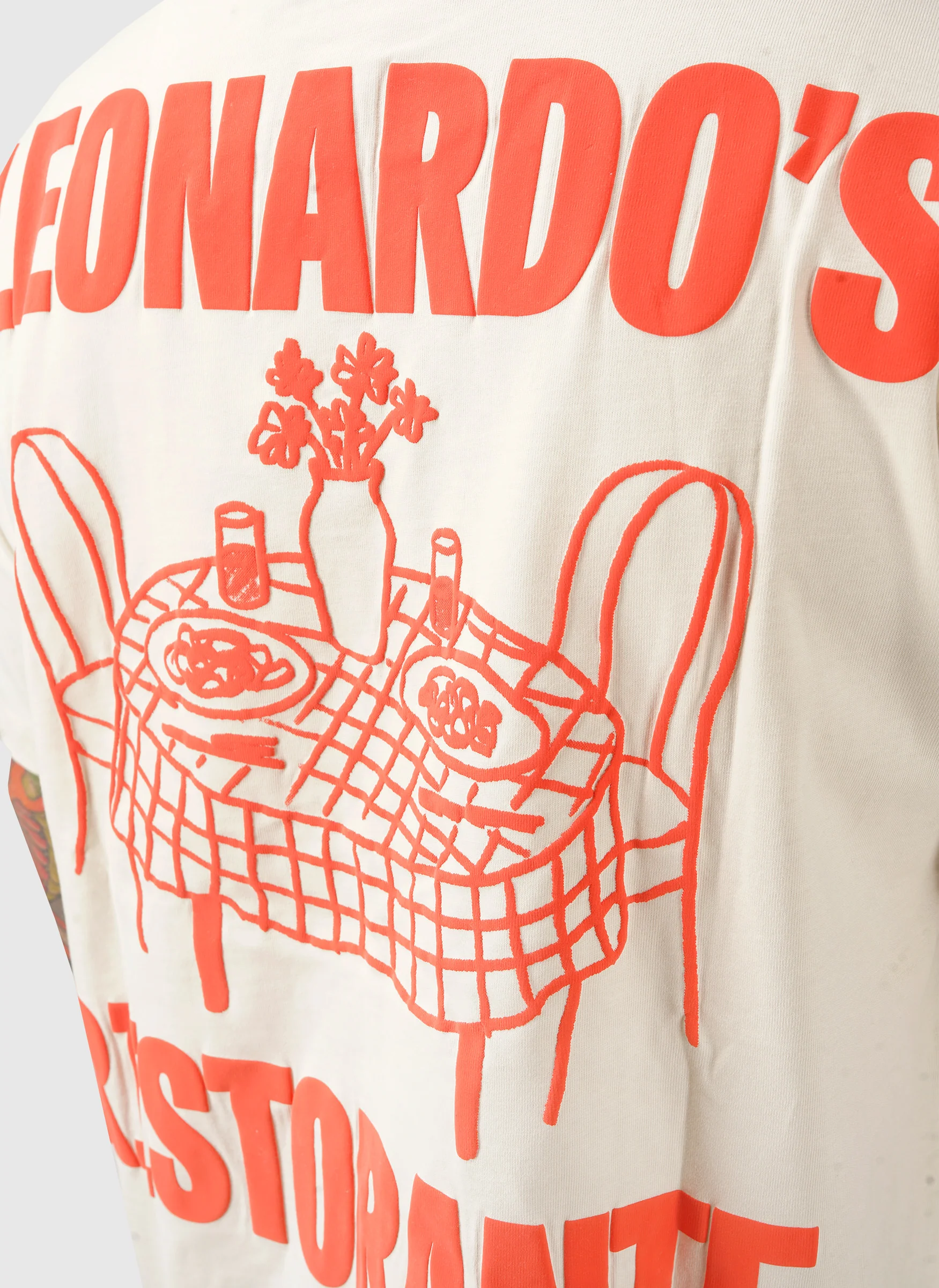 Leonardos T-Shirt - Off White - Image 3