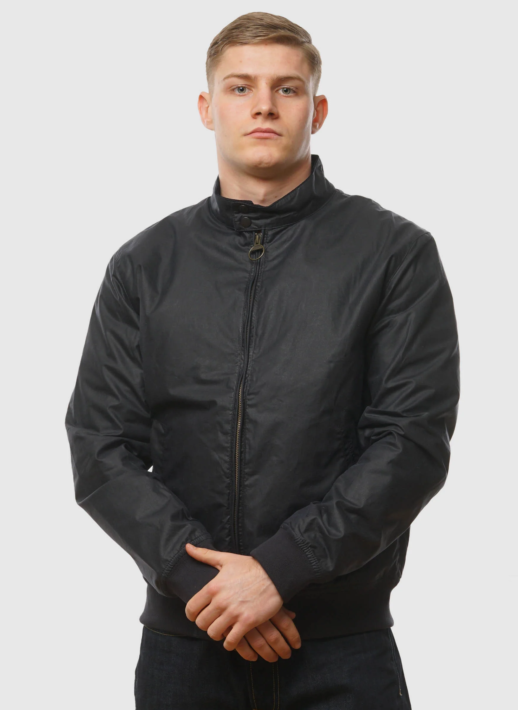 Lightweight Royston Wax Jacket - Royal Navy - Image 3