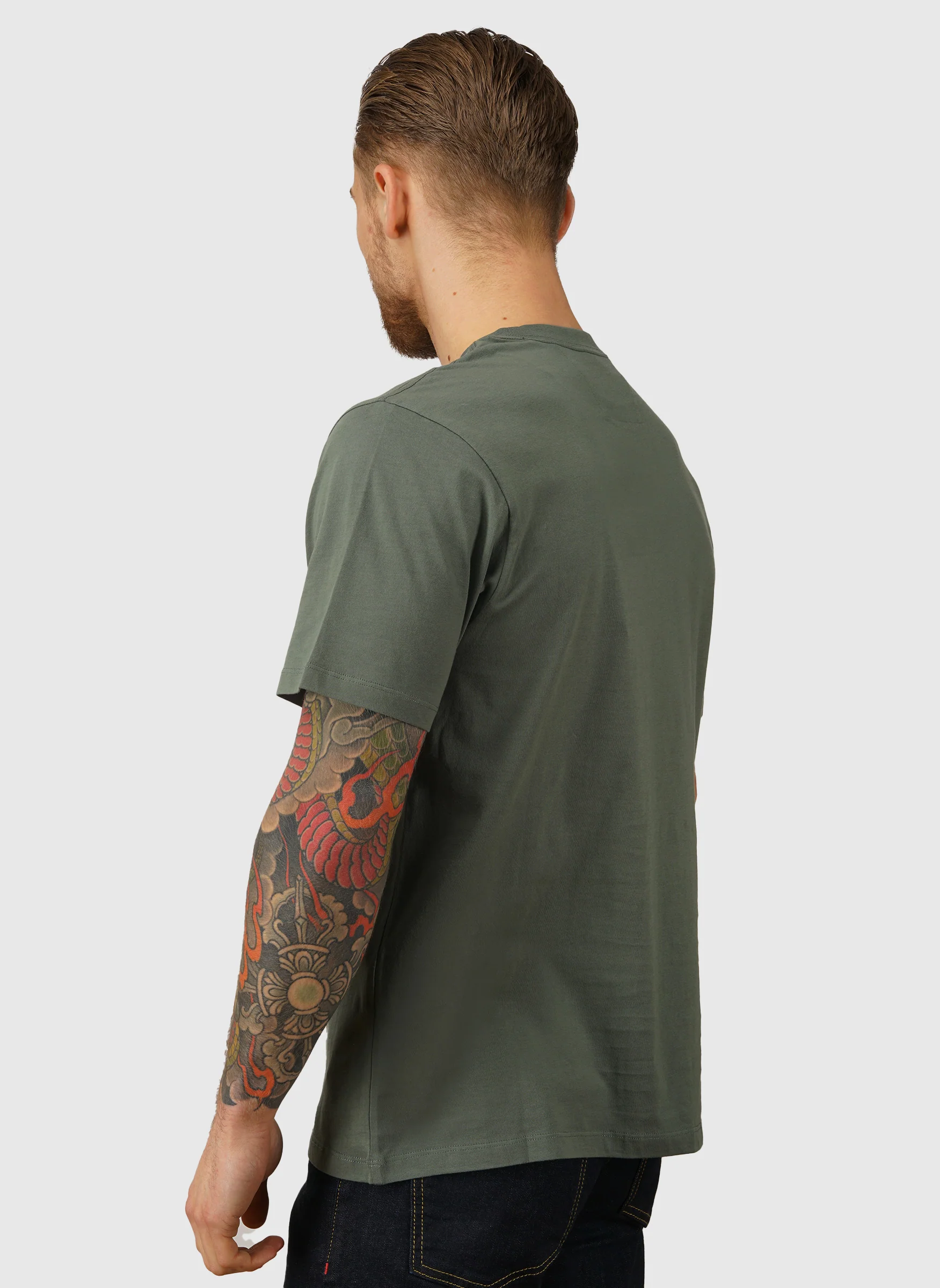 Logo Badge Jersey T-Shirt - Laurel Wreath - Image 2