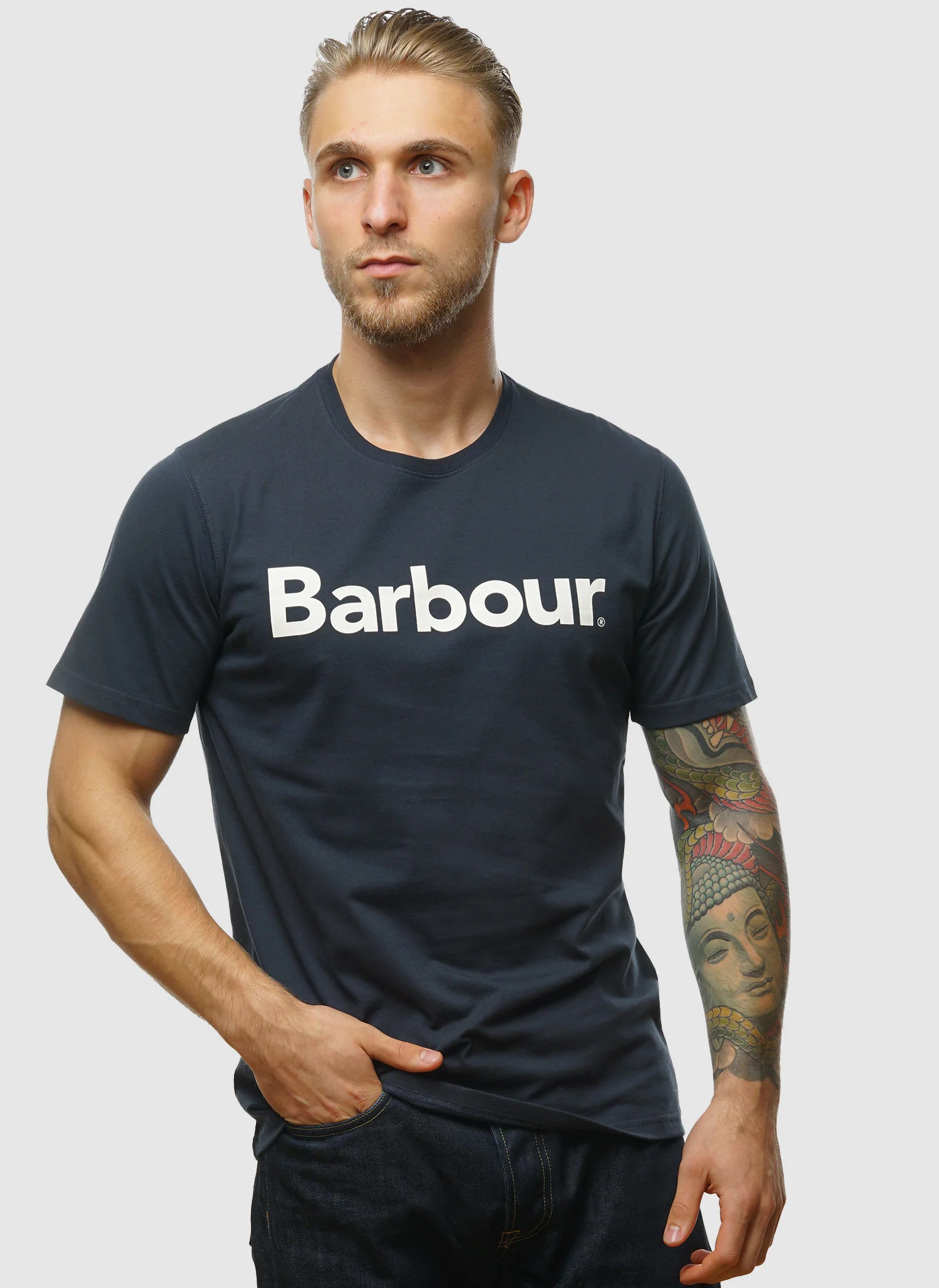 Logo T-Shirt - New Navy - Image 2