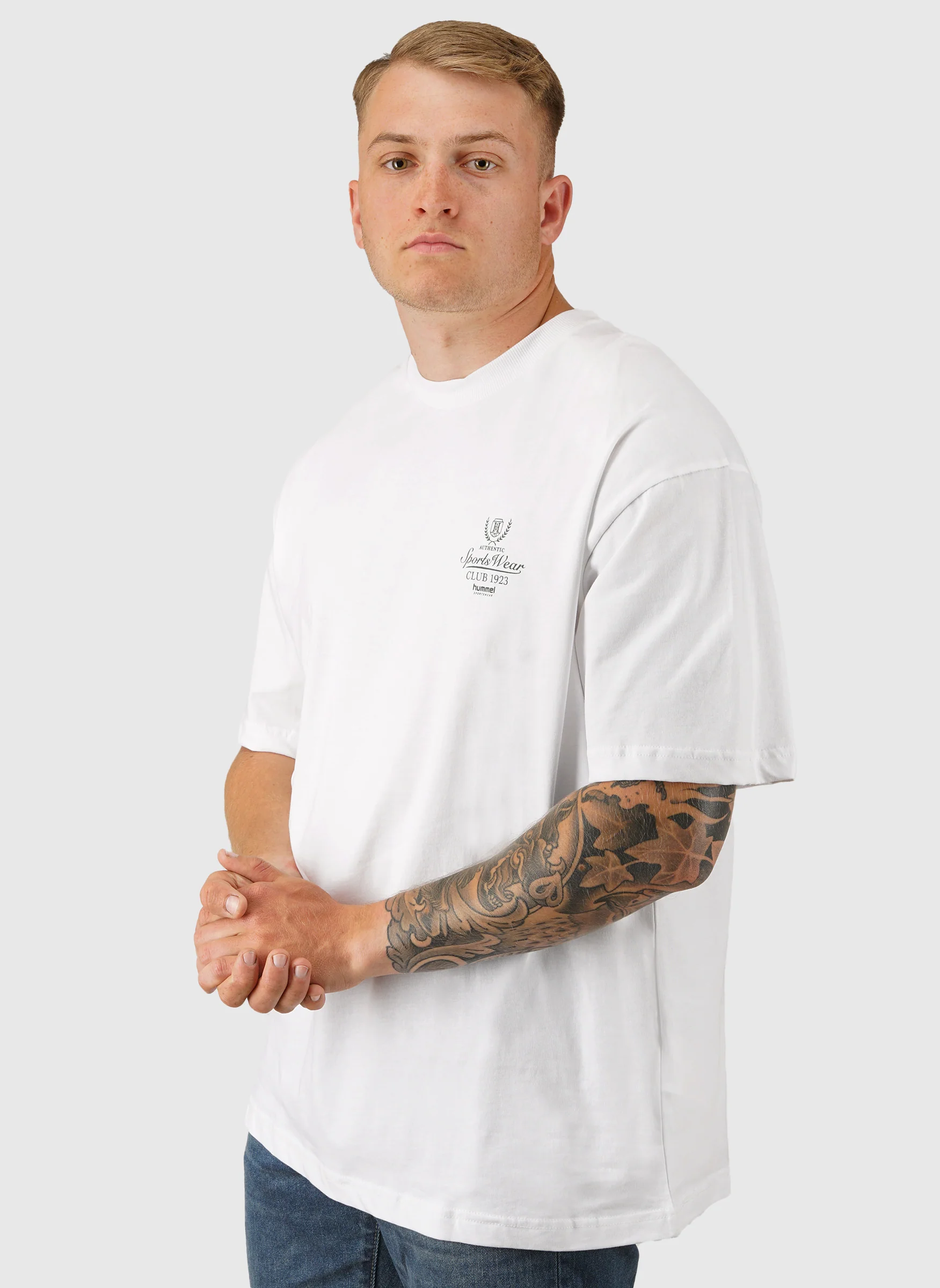 Loose Club Sportswear T-Shirt - White - Image 2
