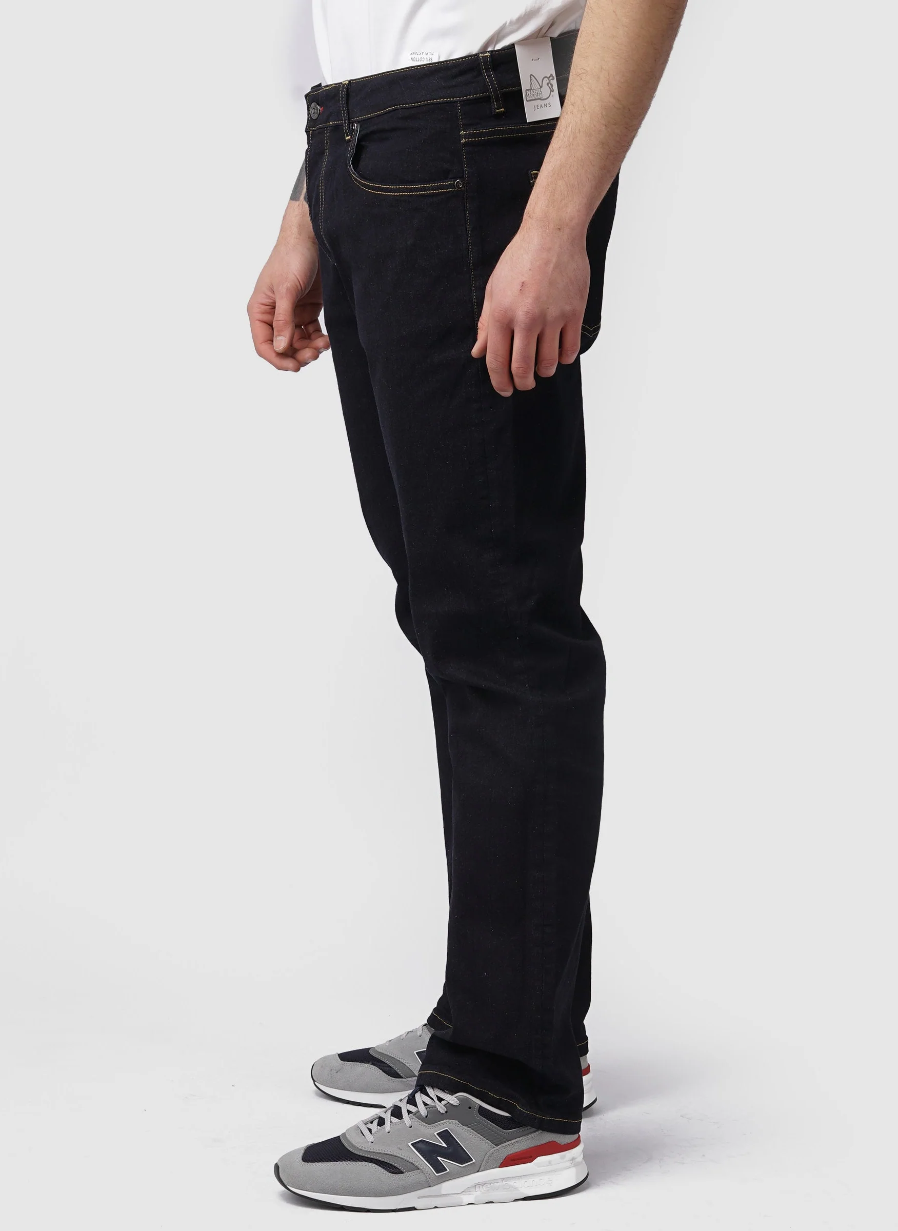 Loose Fit Jeans - Rinse Wash - Image 2