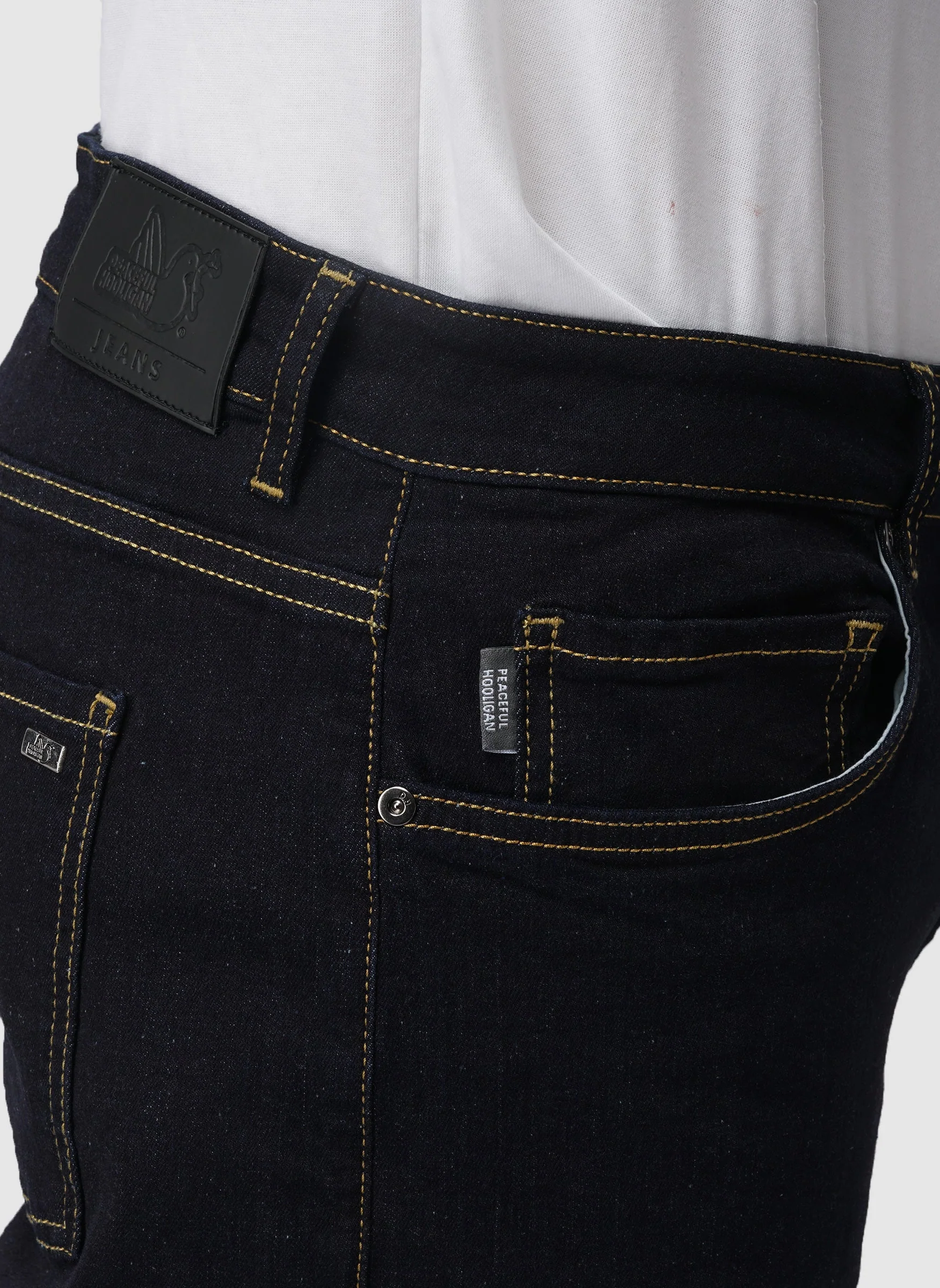 Loose Fit Jeans - Rinse Wash - Image 6
