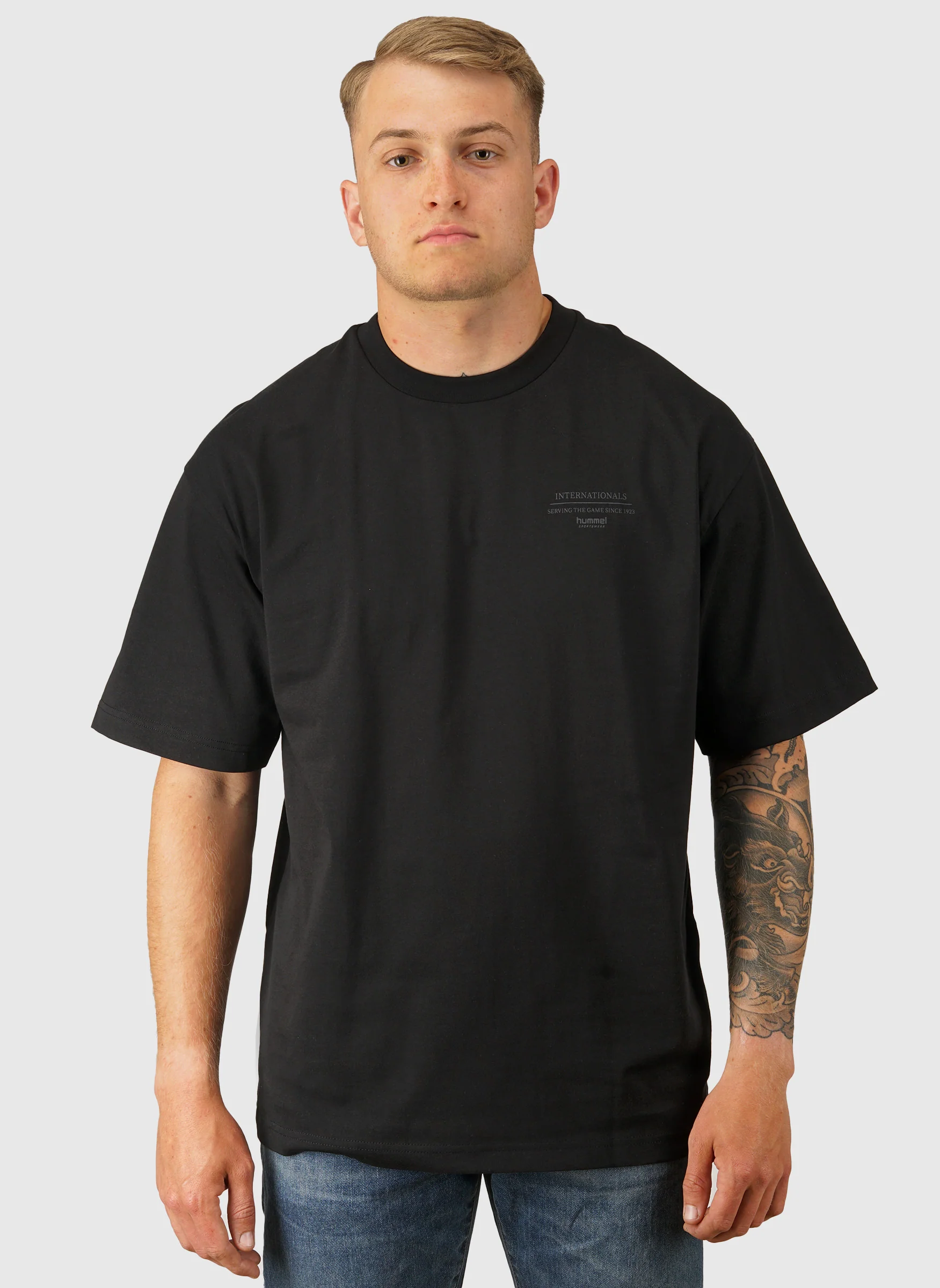 Loose Kick Off Club T-Shirt - Black - Image 2