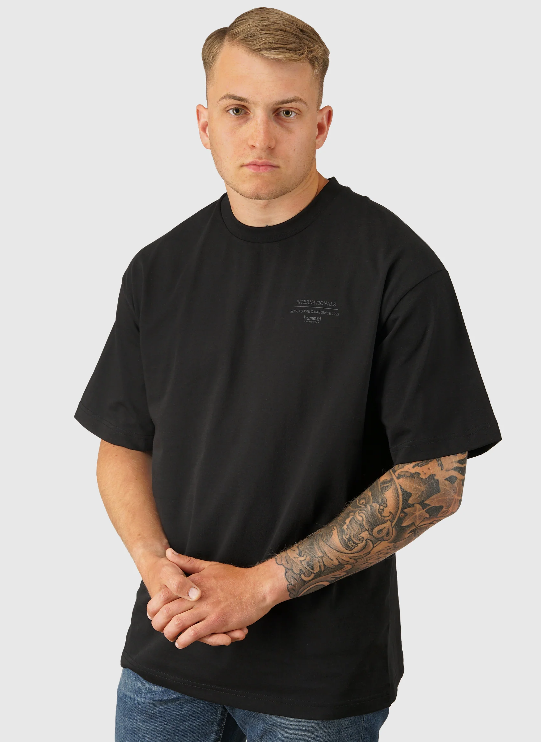 Loose Kick Off Club T-Shirt - Black - Image 3