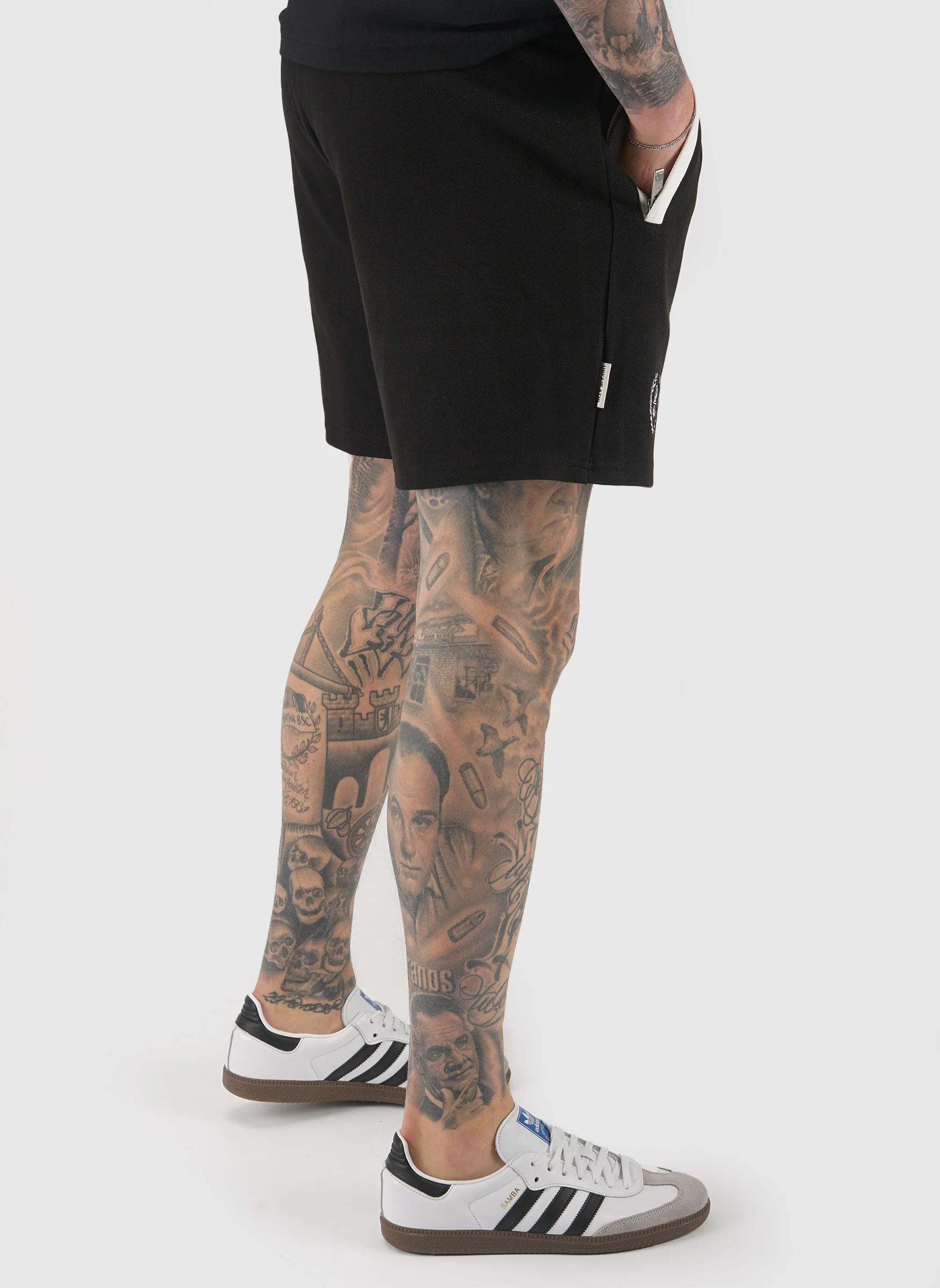 LOTC Trackshorts - Black - Image 2
