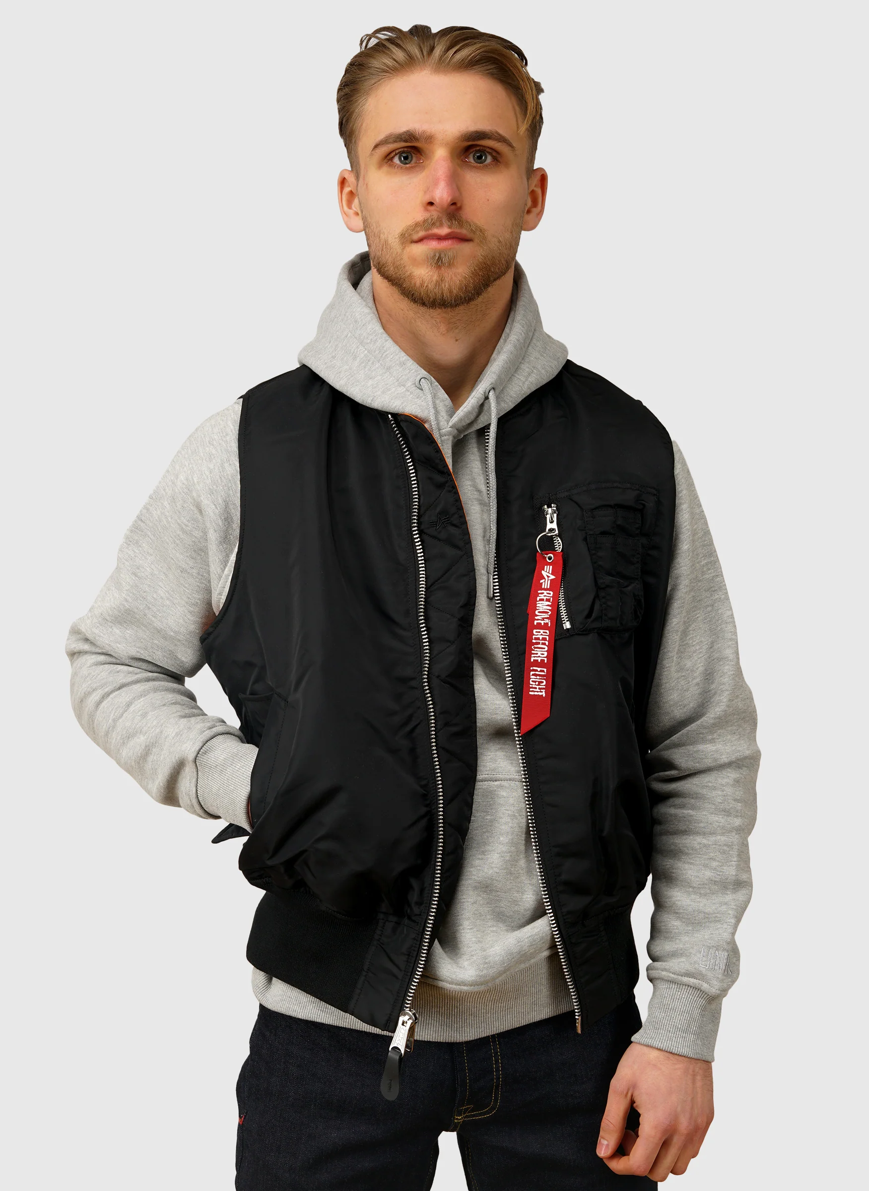 MA-1 Heritage Vest - Black - Image 3