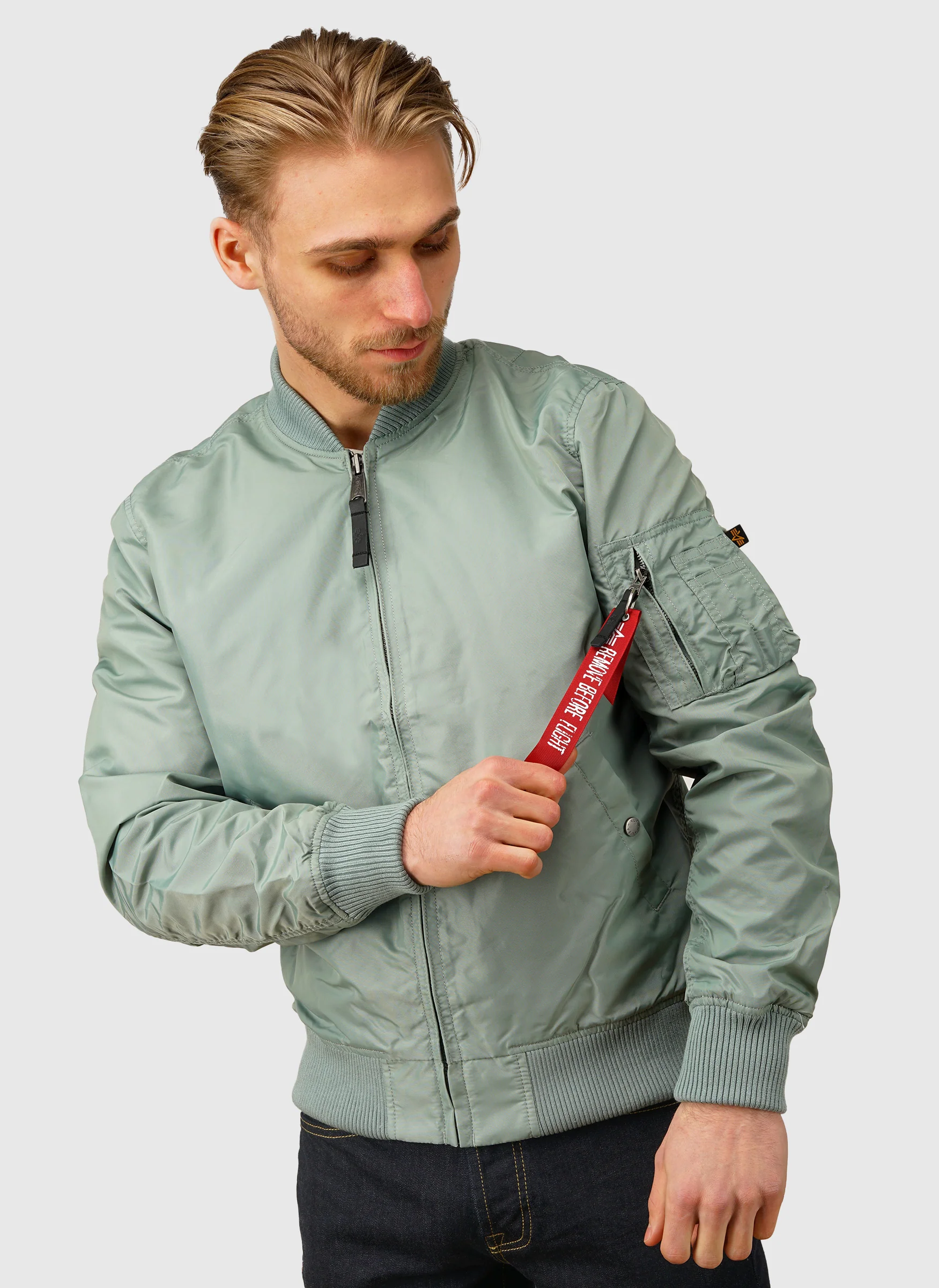 MA-1 TT Jacket - Frost Green - Image 3