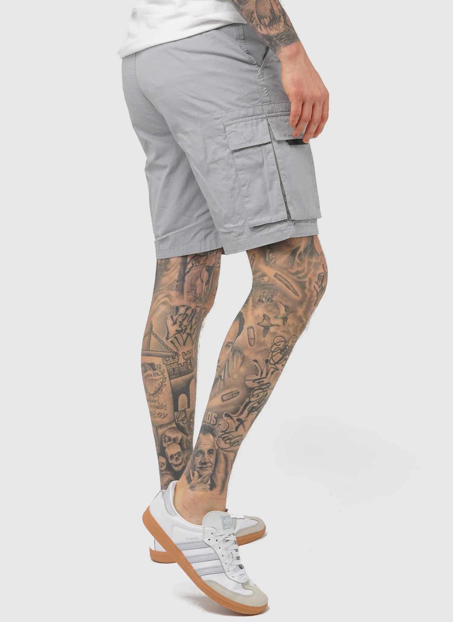 Mascia Cargo Short - Smokey - Image 3