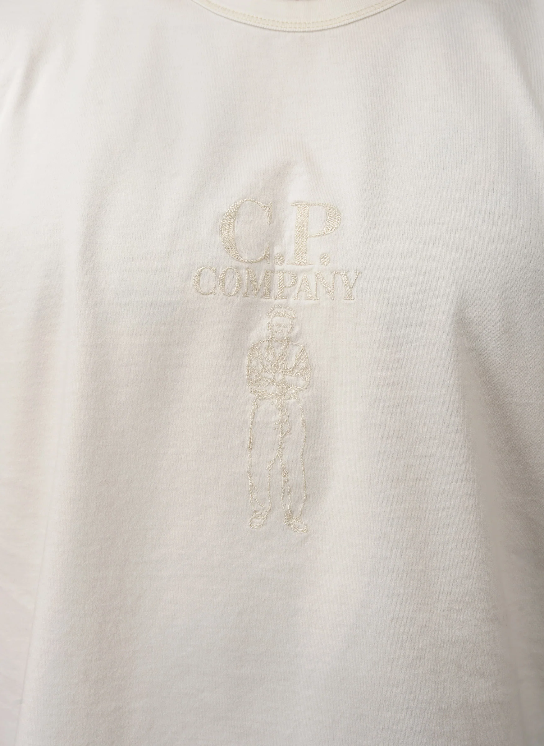 Mercerized 30/2 Twistet Sailor T-Shirt - Gauze White - Image 4
