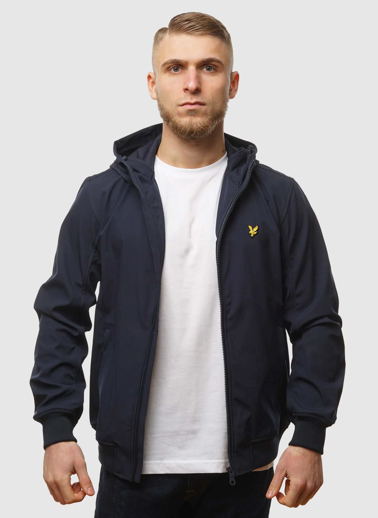 Mesh Back Softshell Jacket - Dark Navy - Image 2