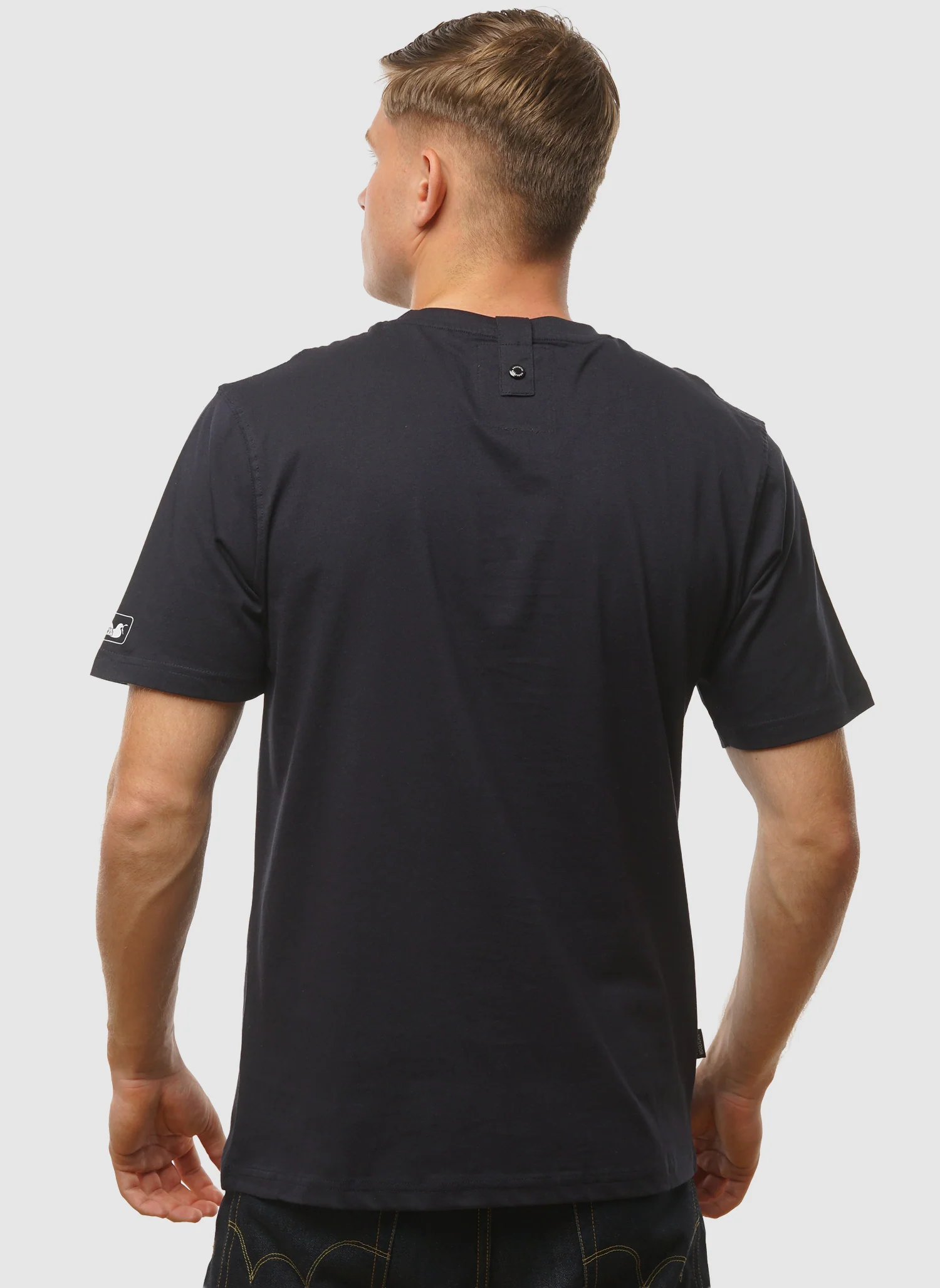 Microbox T-Shirt - Navy - Image 3