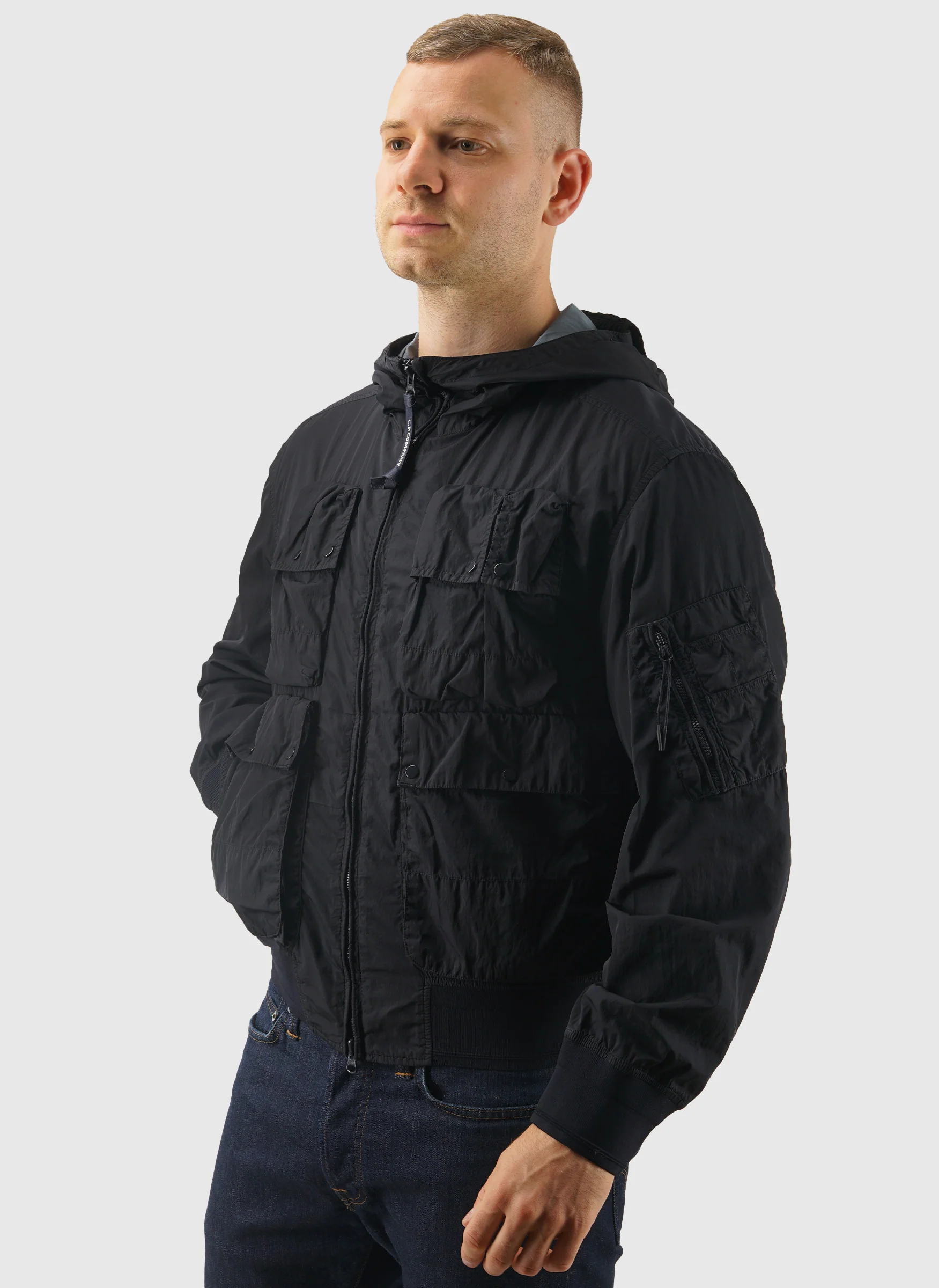 Chrome-R Google Jacket - Total Eclipse